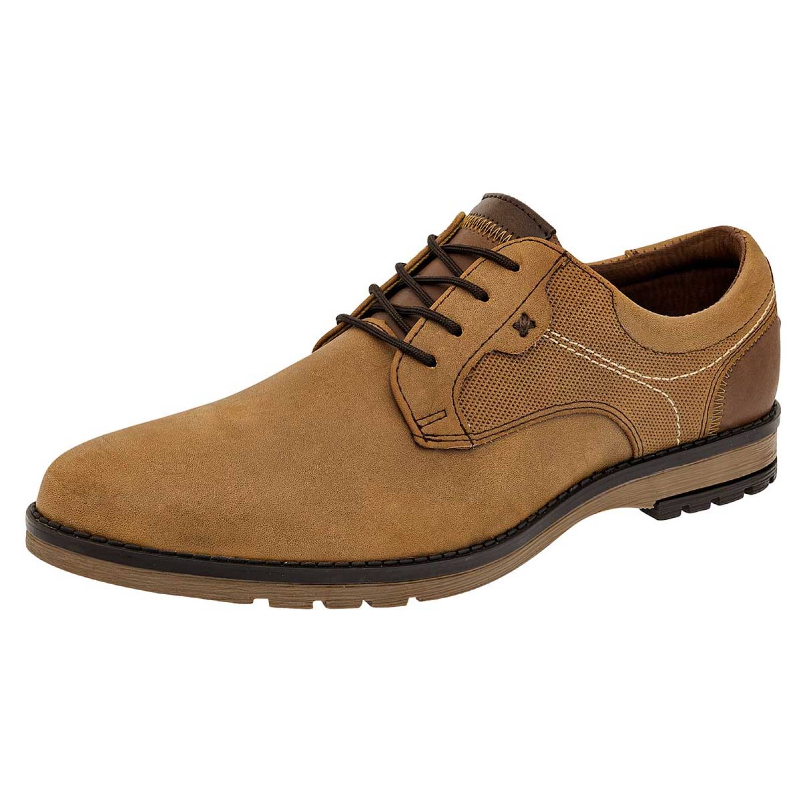 Zapatos Hombre, Zapato Oxford Ante Camel