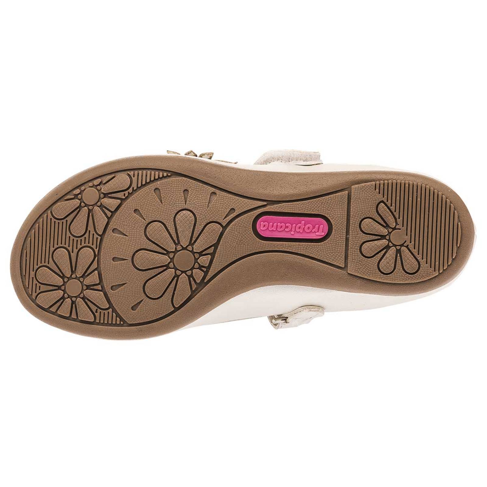 ZAPATO PARA GRADUACION TROPICANA 22247 Color Beige para Niña Tx2