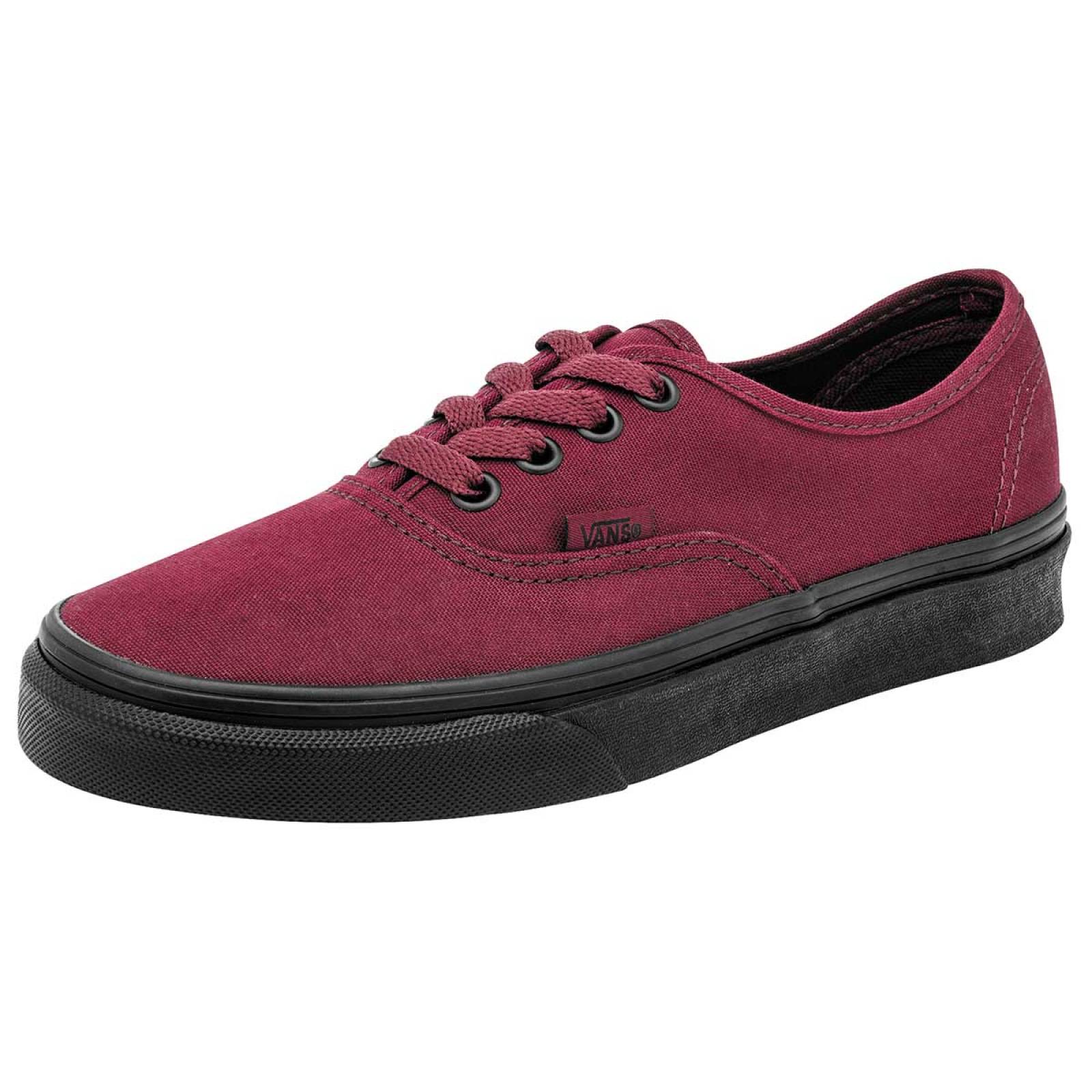 Zapatos vans outlet vinotinto hombre