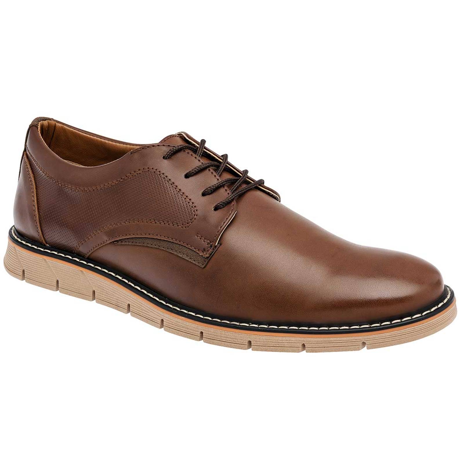 ZAPATO CASUAL XRC 303B Color Cafe para Hombre Tx3