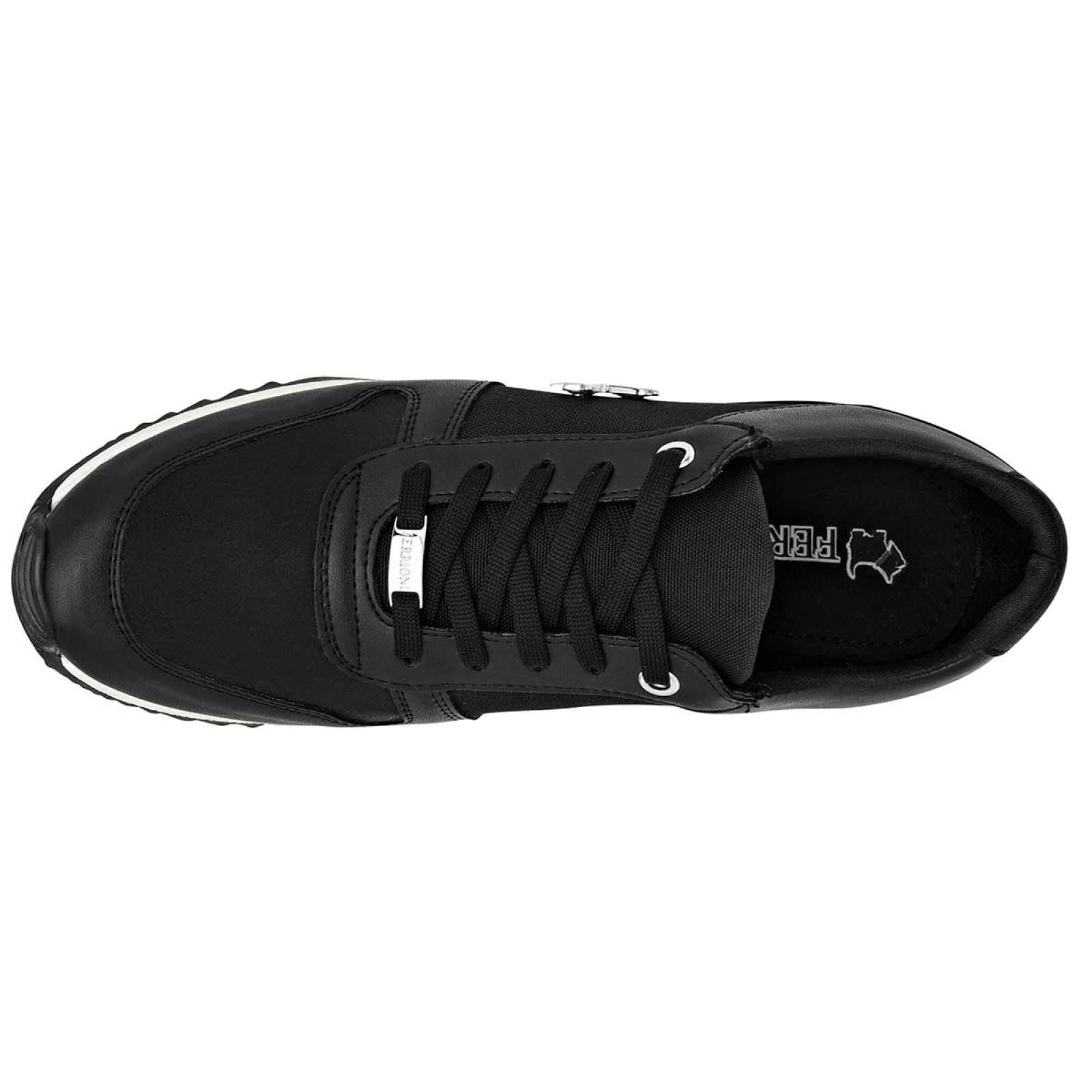 TENIS URBANO FERRIONI H2500210 Color Negro para Mujer Tx3
