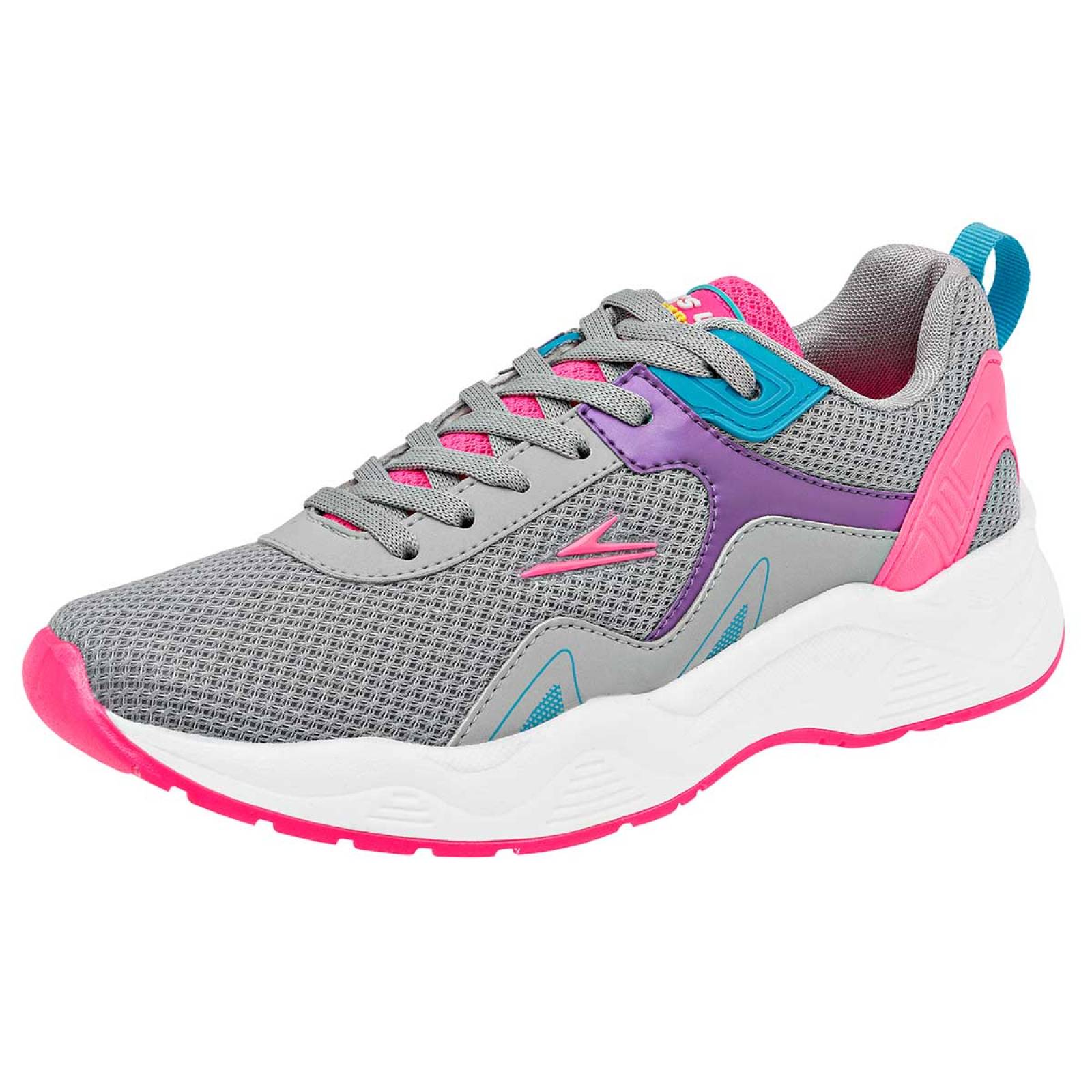 TENIS URBANO HAU 324644 Color Gris para Mujer Tx3