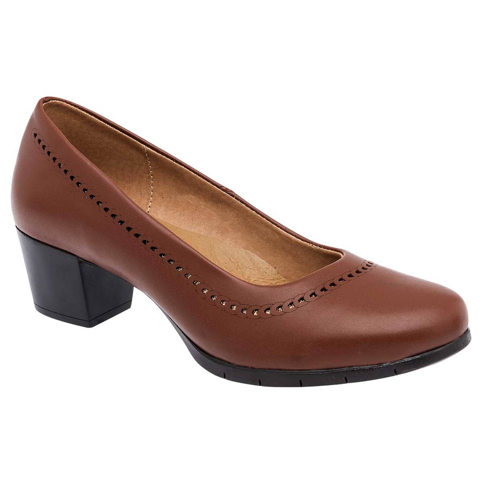 ZAPATO CASUAL VITALIA 0815 Color Cafe para Mujer Tx3