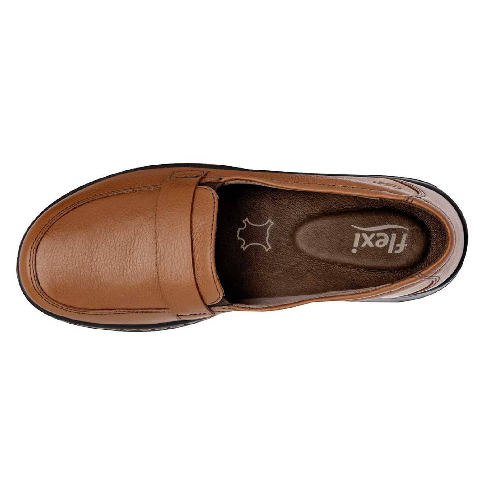 ZAPATO CONFORT FLEXI 110301 Color CAMEL para Mujer Tx3