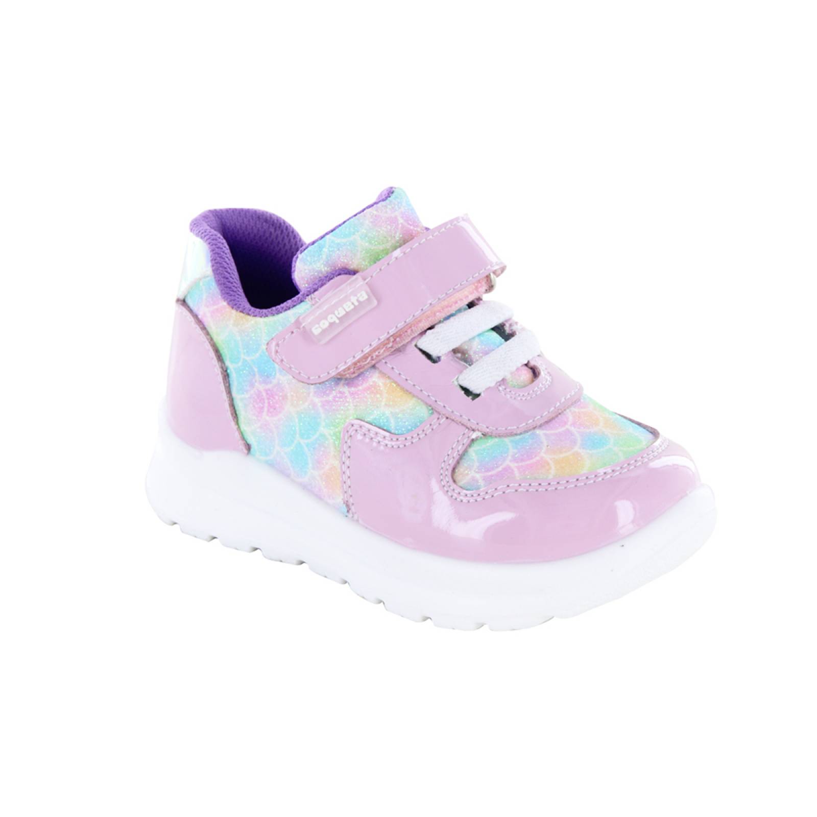 TENIS URBANO COQUETA 173604I Color Rosa para Niña Tx3