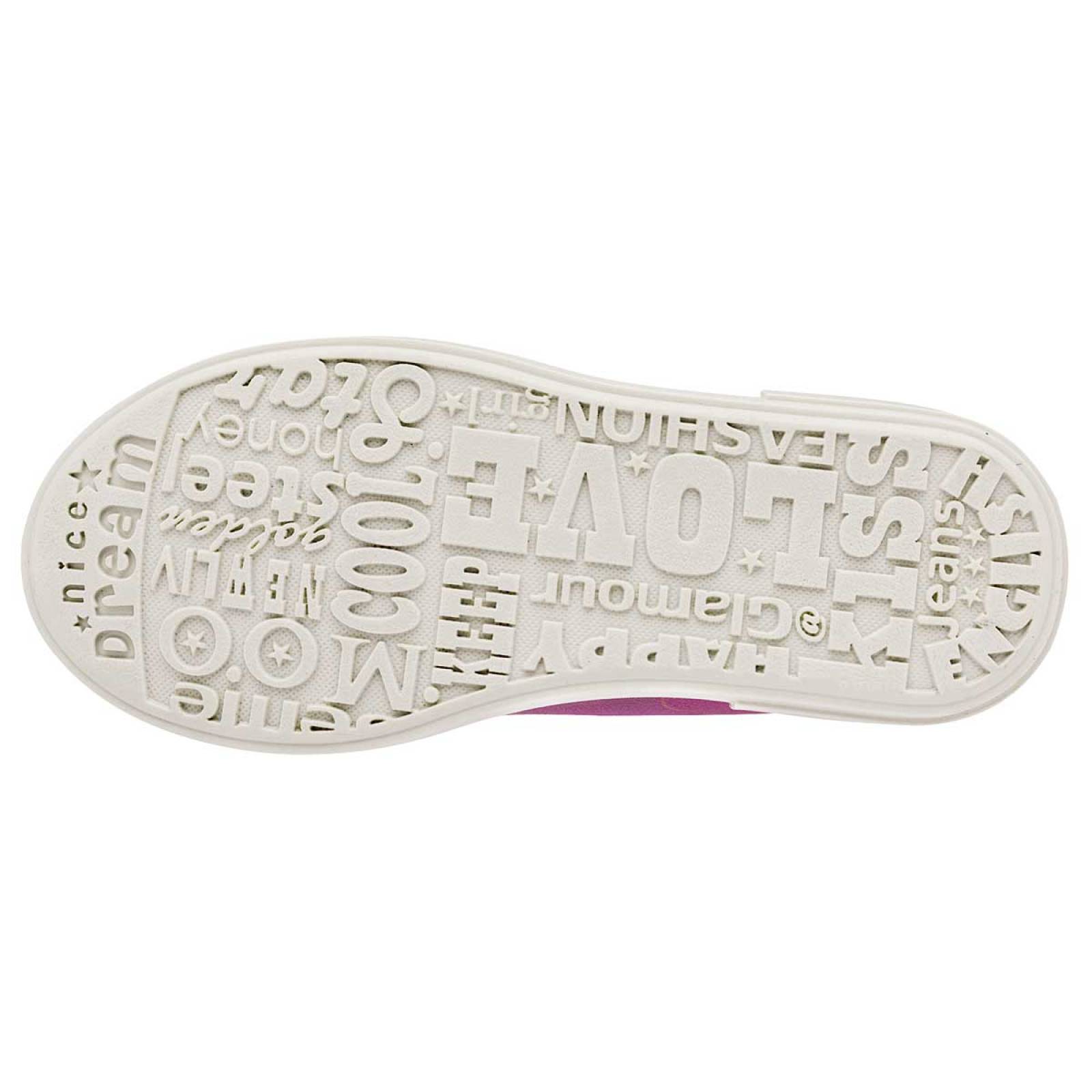 TENIS URBANO JEANS SHOES 31211 Color Rosa para Niña Tx3