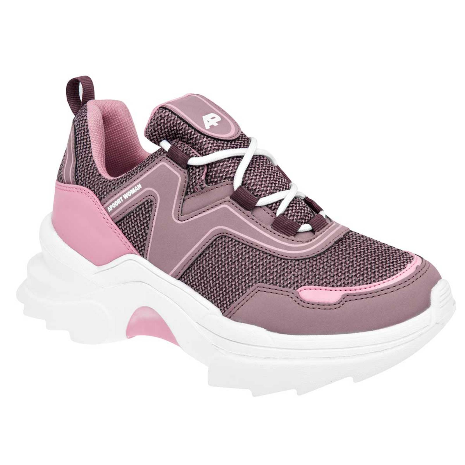 TENIS Apoort D38 Color Lila PARA Mujer Tx4