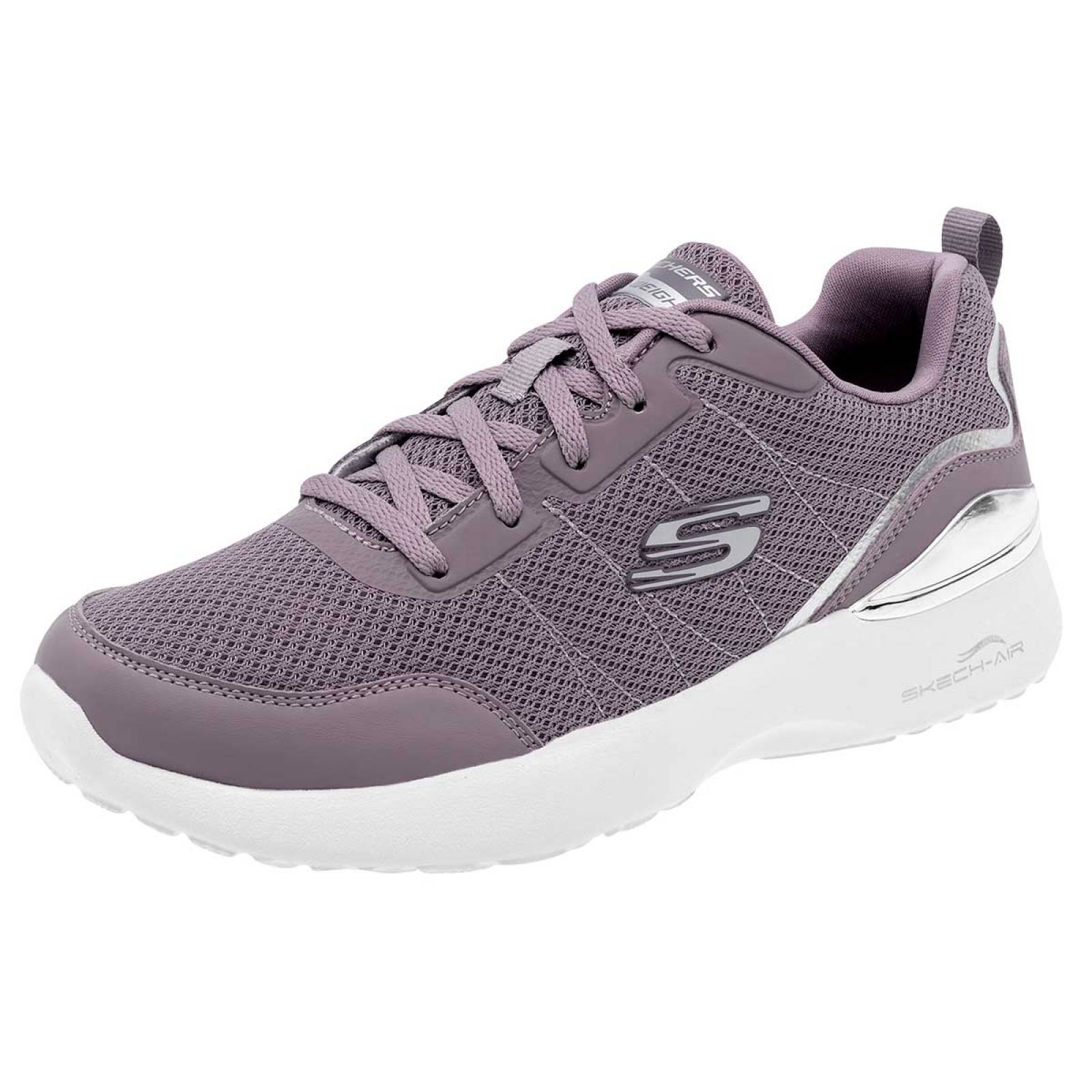 TENIS Skechers 149660LAV Color Lila PARA Mujer Tx4