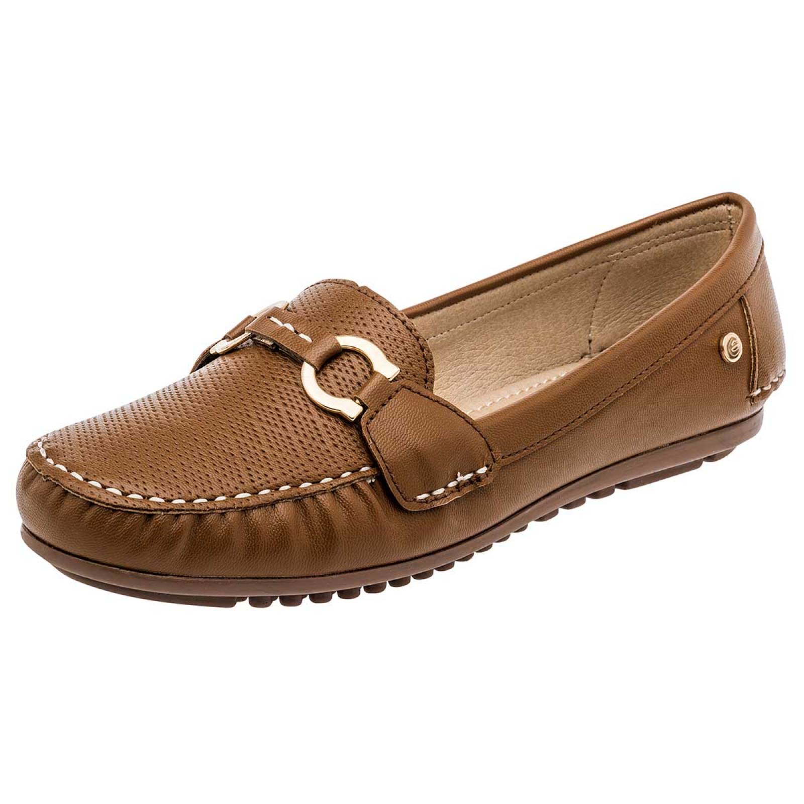 ZAPATO CASUAL Etnia 5067 Color CAMEL PARA Mujer Tx4