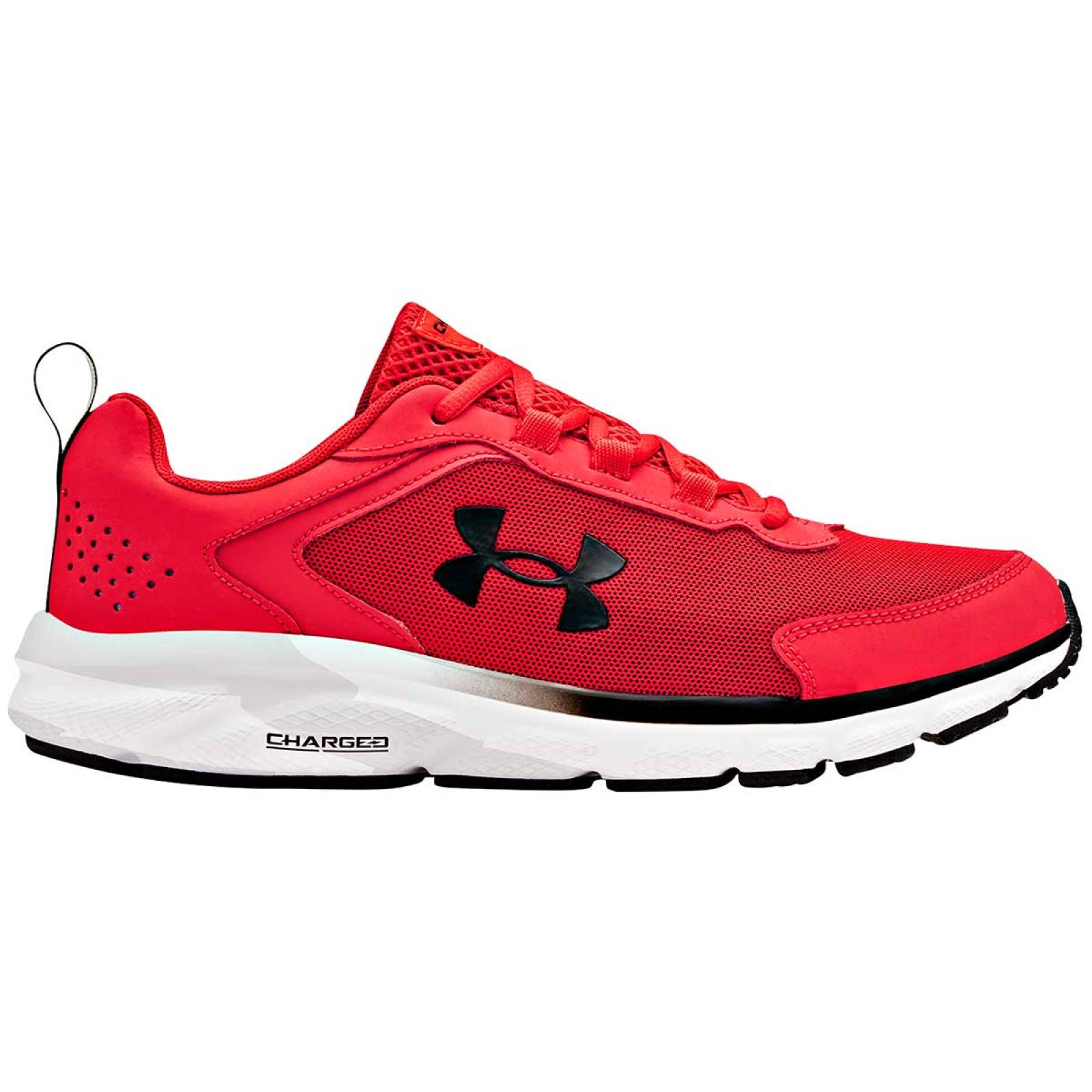  Under Armour Tenis de correr unisex para niños, Rojo