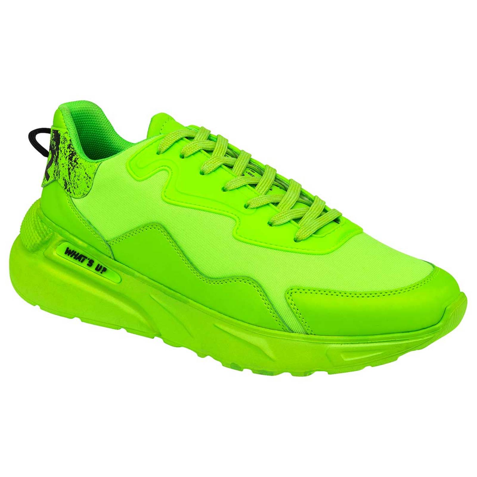 TENIS Whats U 326941 Color Verde PARA Hombre Tx4