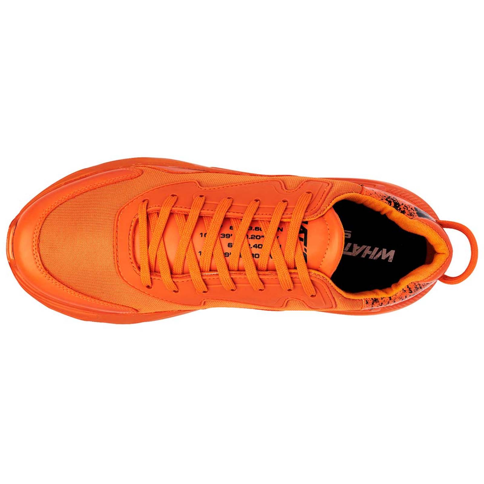 TENIS Whats U 326904 Color Naranja PARA Hombre Tx4
