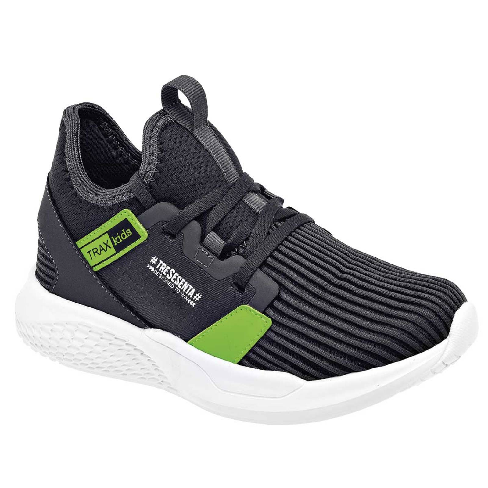 TENIS 360 TRAXKIDS Color Gris PARA Niño Tx4