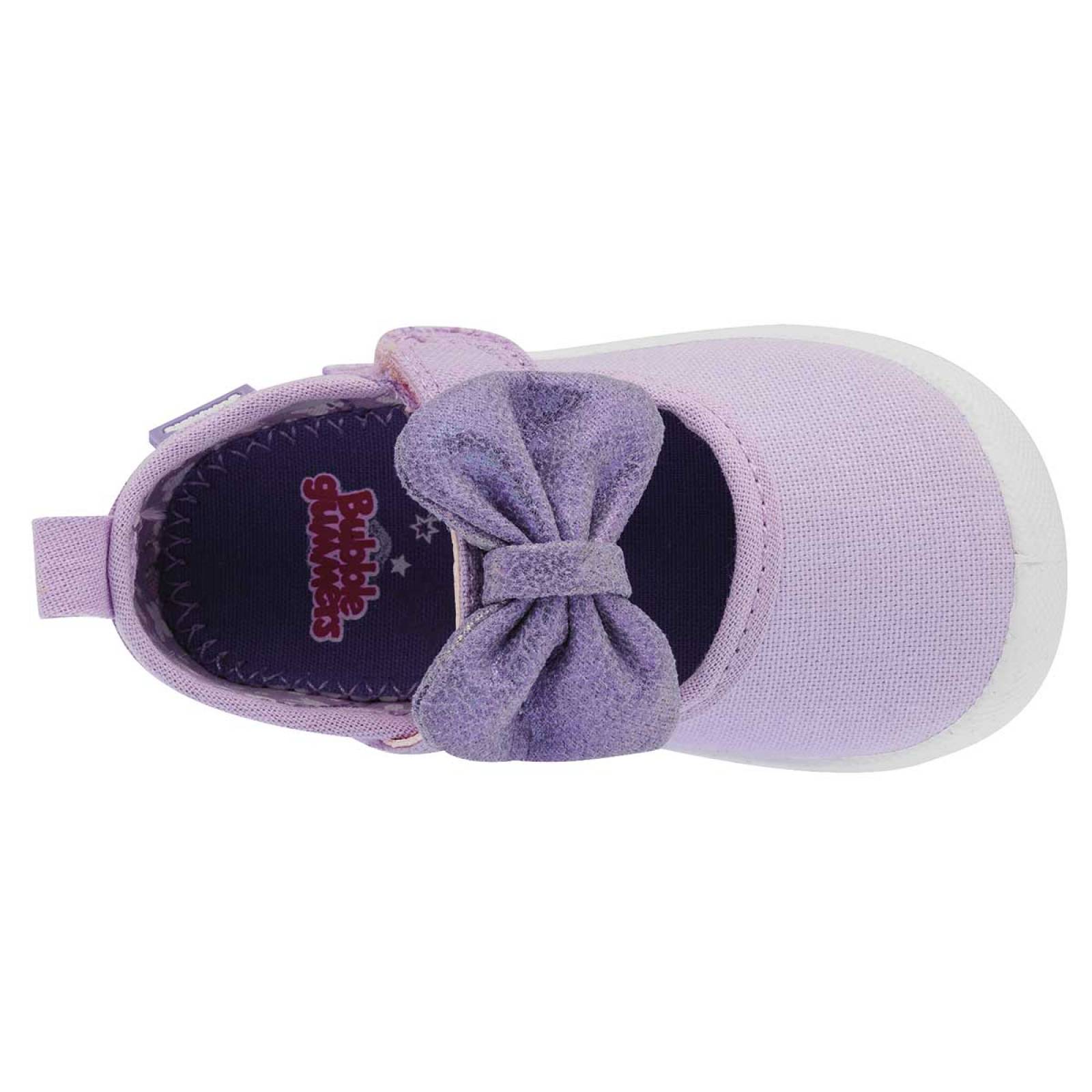 ZAPATO CASUAL Bubble gummers OLIVIA Color Lila PARA Niña Tx4