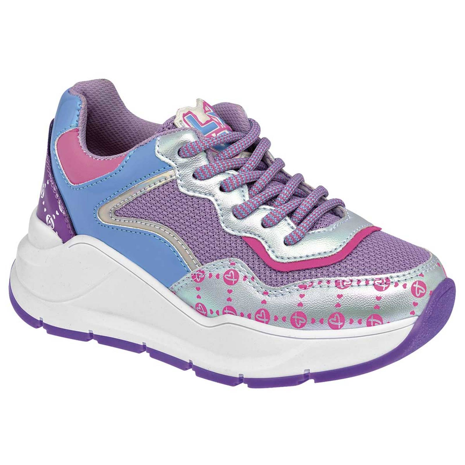 TENIS Miss pink 526650 Color Morado PARA Niña Tx4