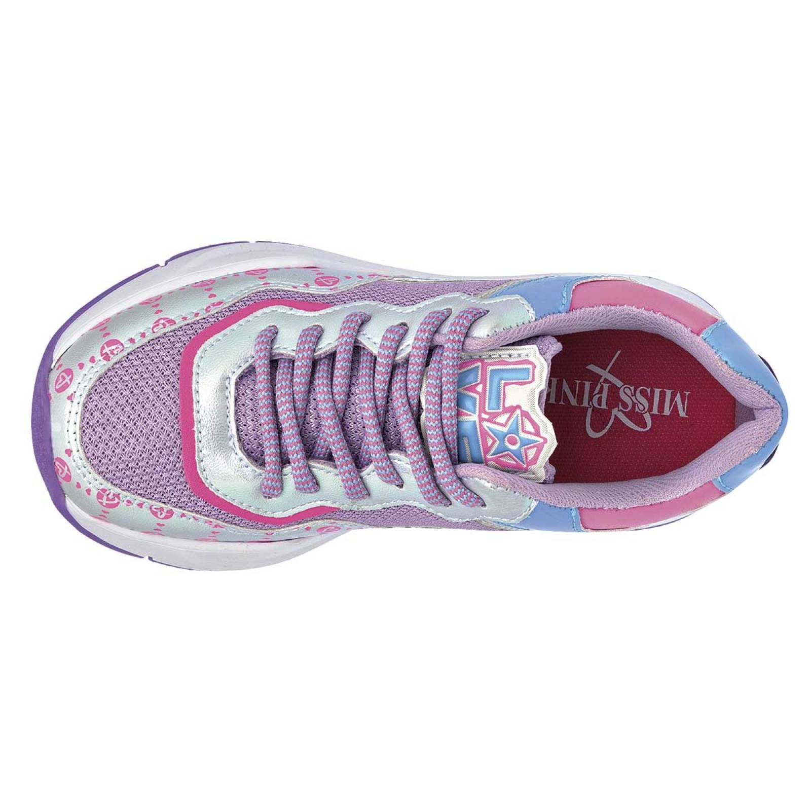 TENIS Miss pink 526650 Color Morado PARA Niña Tx4