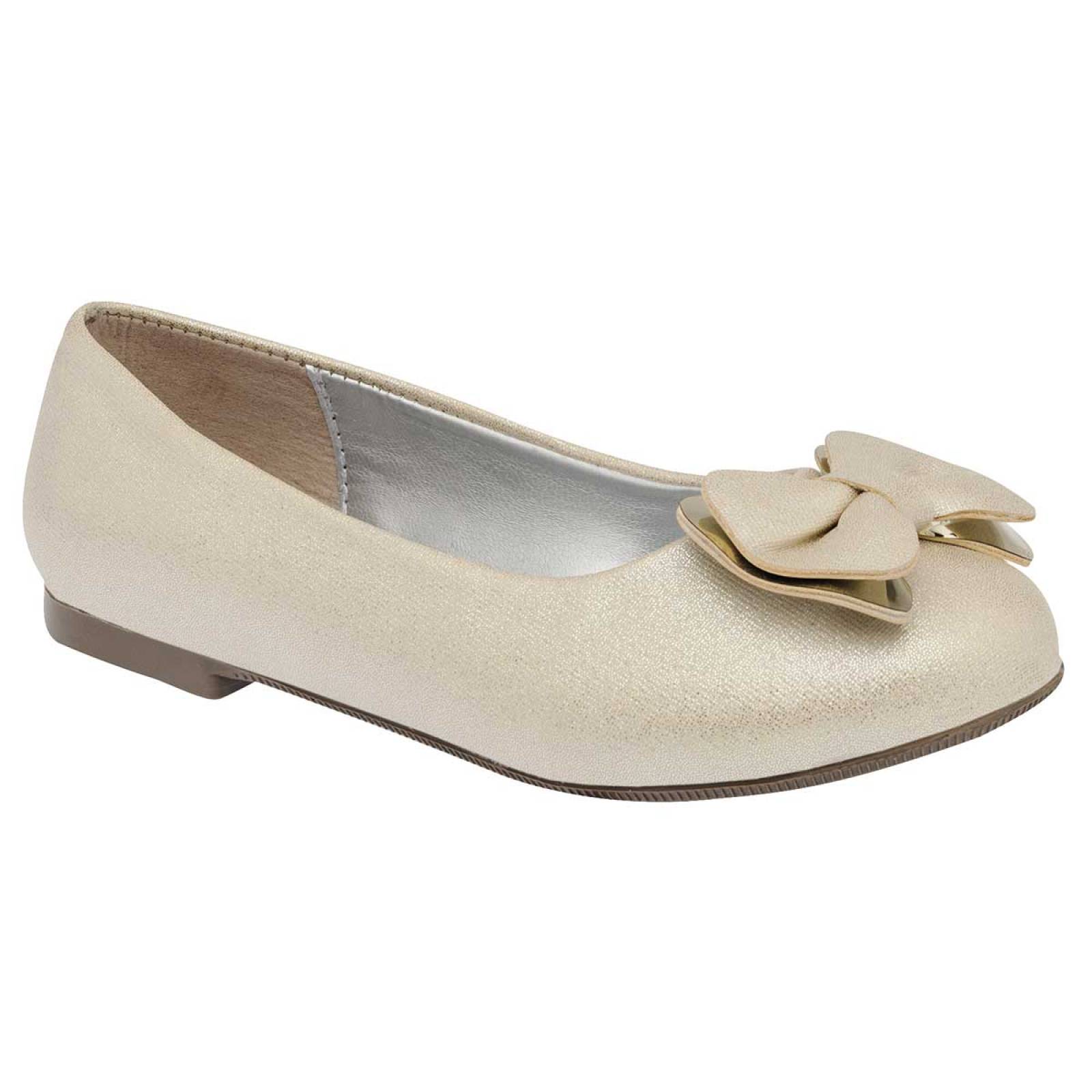 ZAPATO PARA GRADUACION Tropicana 46075 Color Oro PARA Niña Tx4
