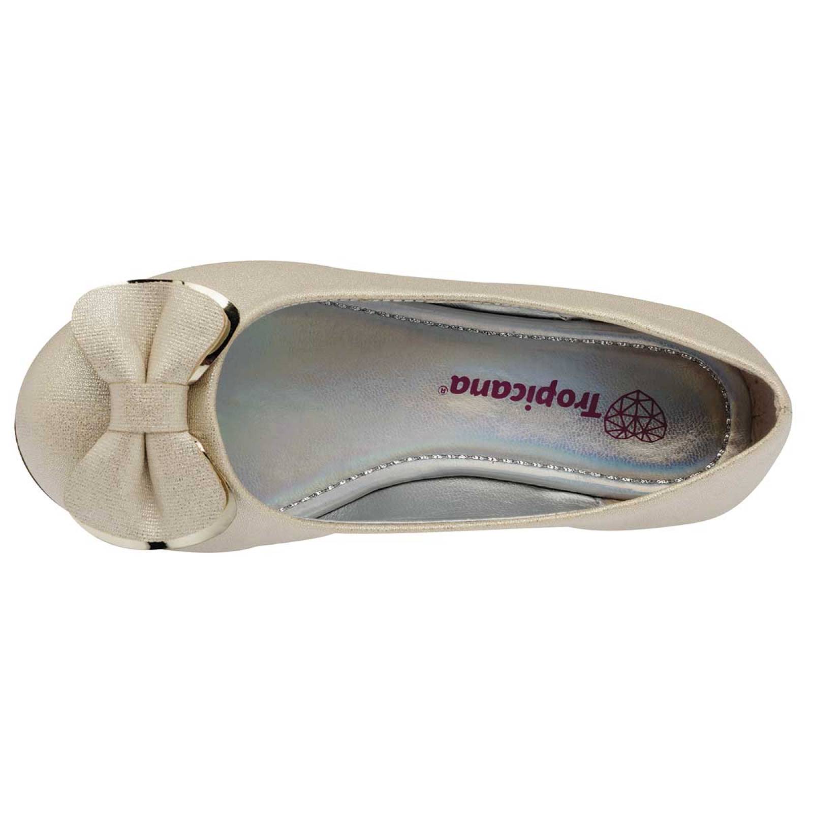 ZAPATO PARA GRADUACION Tropicana 46075 Color Oro PARA Niña Tx4