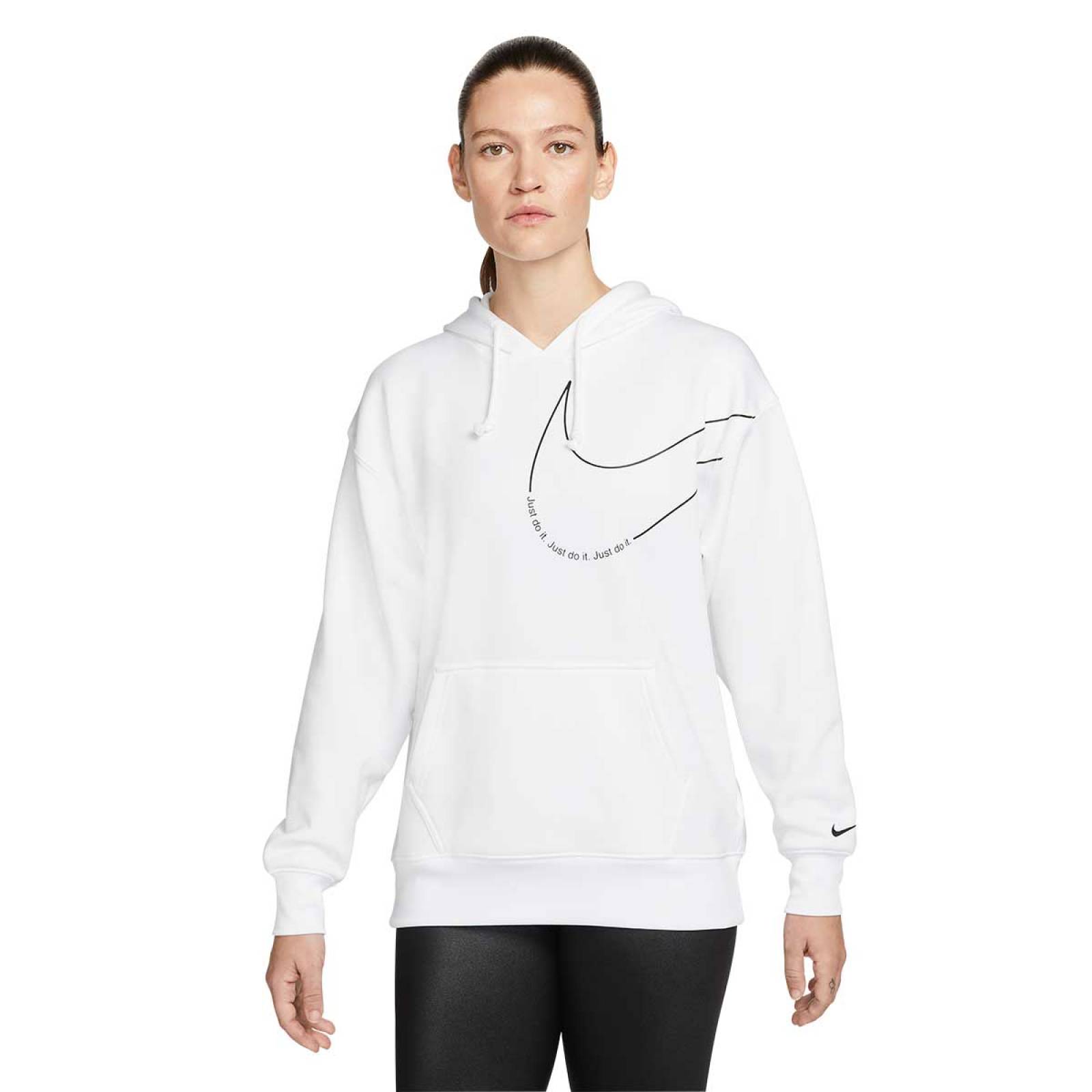 SUDADERA Nike DD6464100 Color Blanco PARA Mujer Tx4