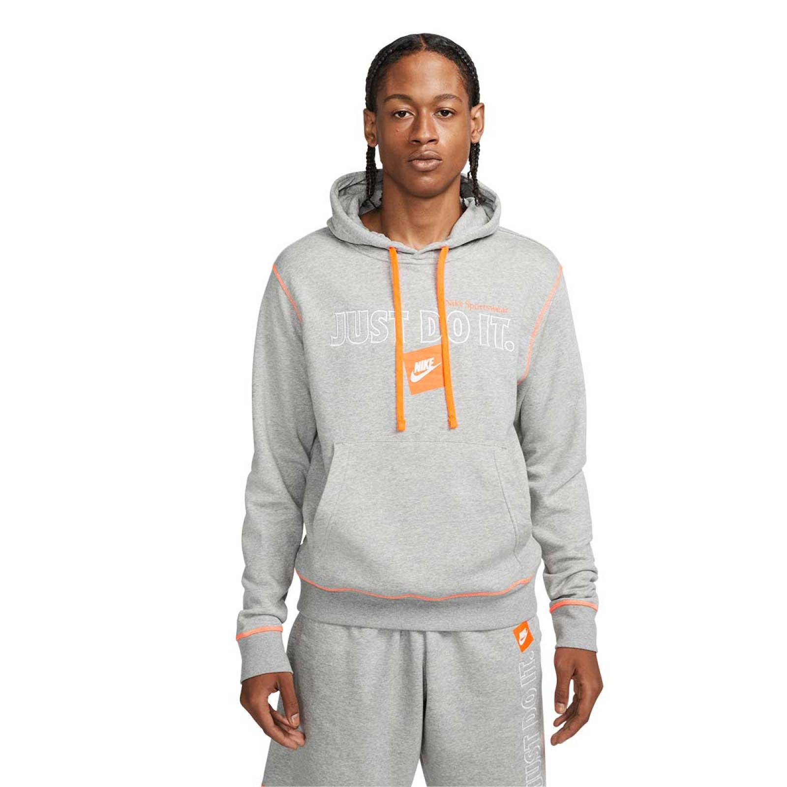SUDADERA Nike DD6223063 Color Gris PARA Hombre Tx4