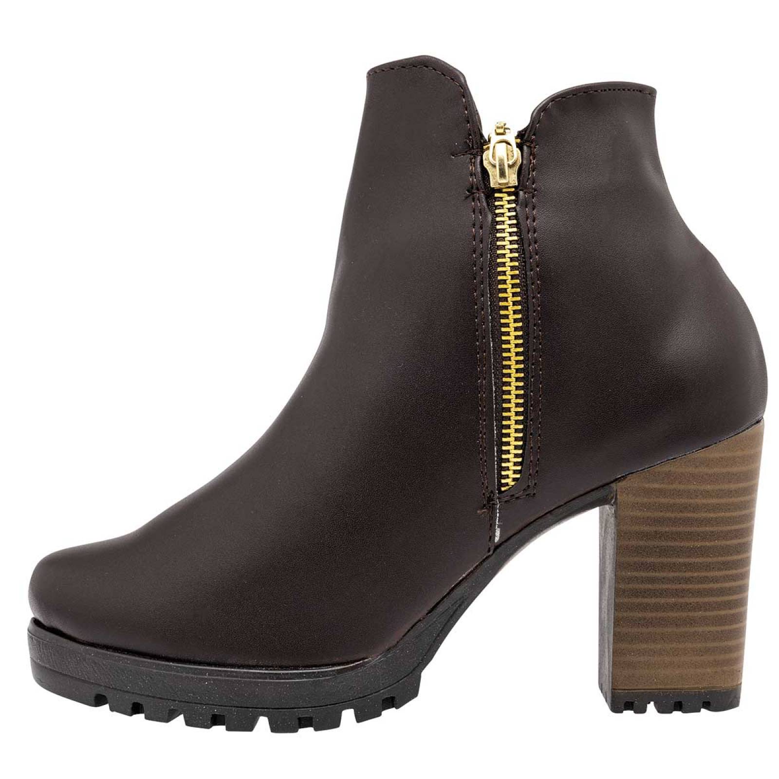 BOTIN SEXY GIRLS 679 Color Cafe PARA Mujer Tx5