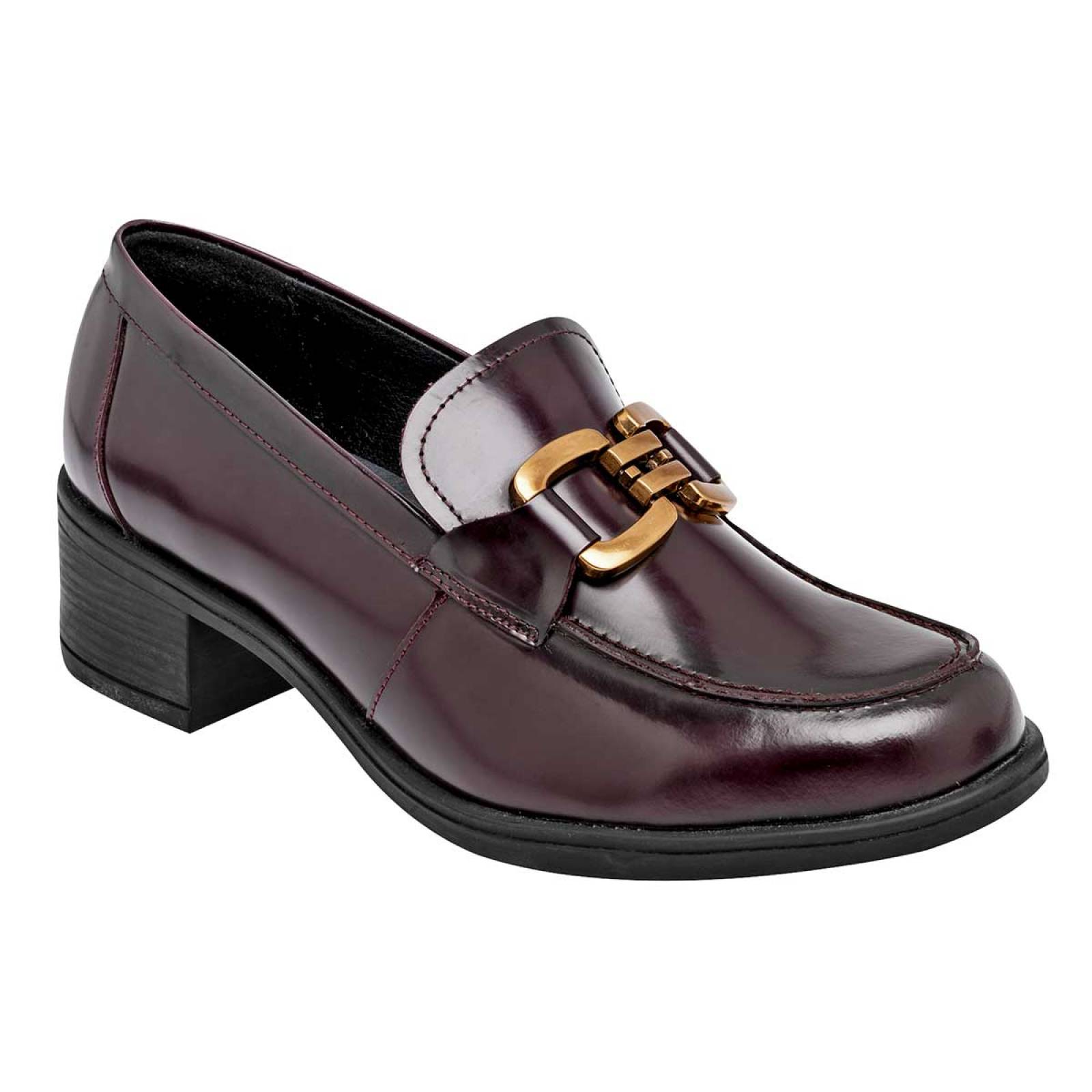 ZAPATO CASUAL Flexi 119502 Color Vino PARA Mujer Tx5