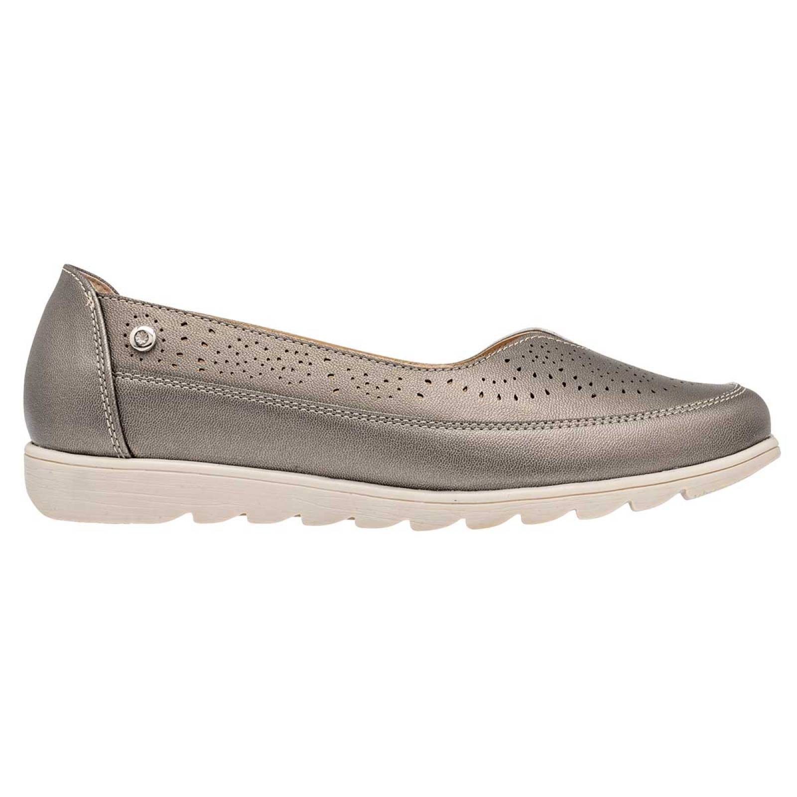 ZAPATO CONFORT Mora confort 136826 Color Gris PARA Mujer Tx5