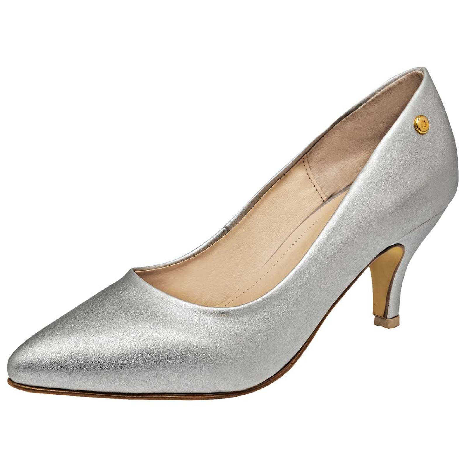 ZAPATO PARA GRADUACION Moramora 130601 Color Gris PARA Mujer Tx5