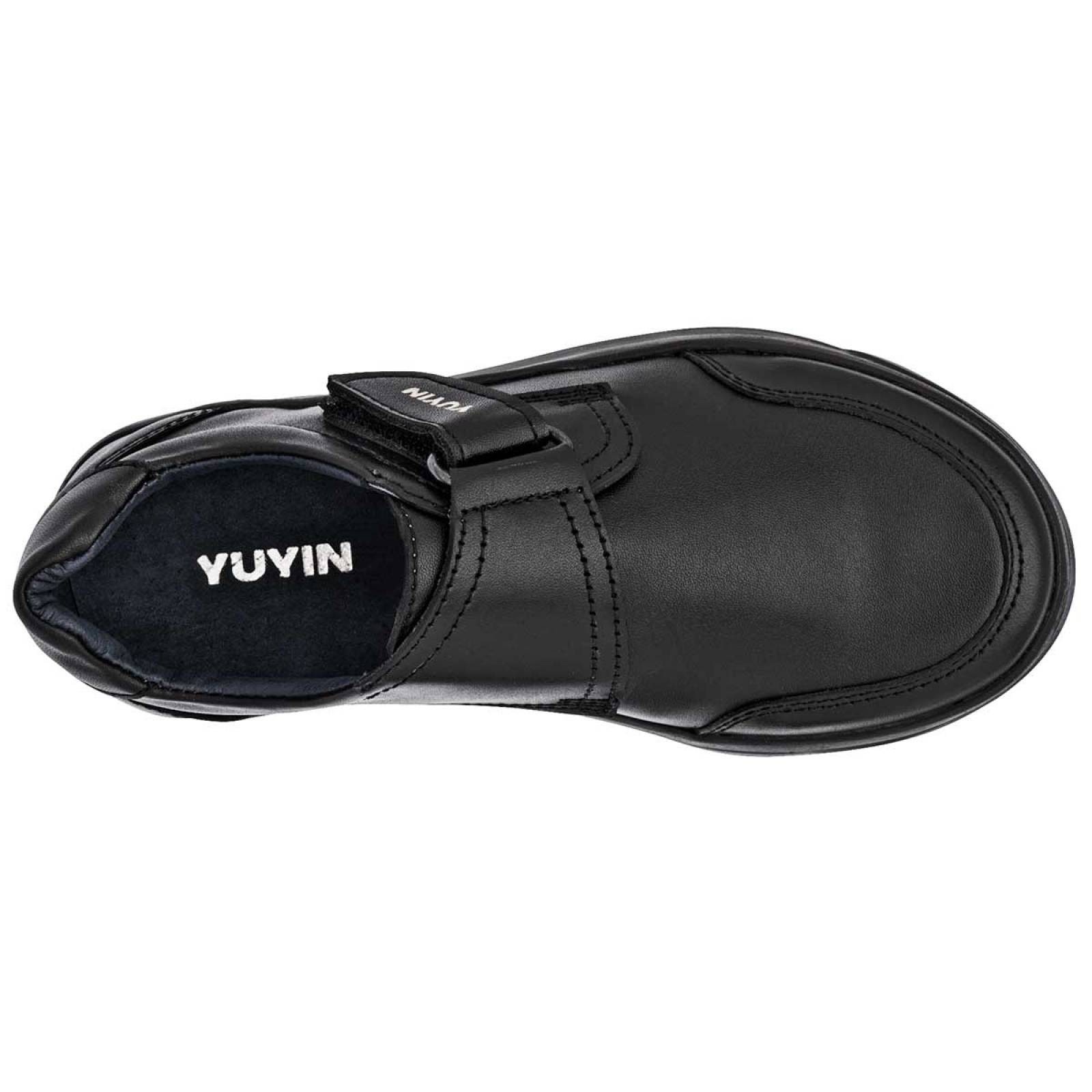 ZAPATO CASUAL Yuyin 22180 Color Negro PARA Joven Tx5