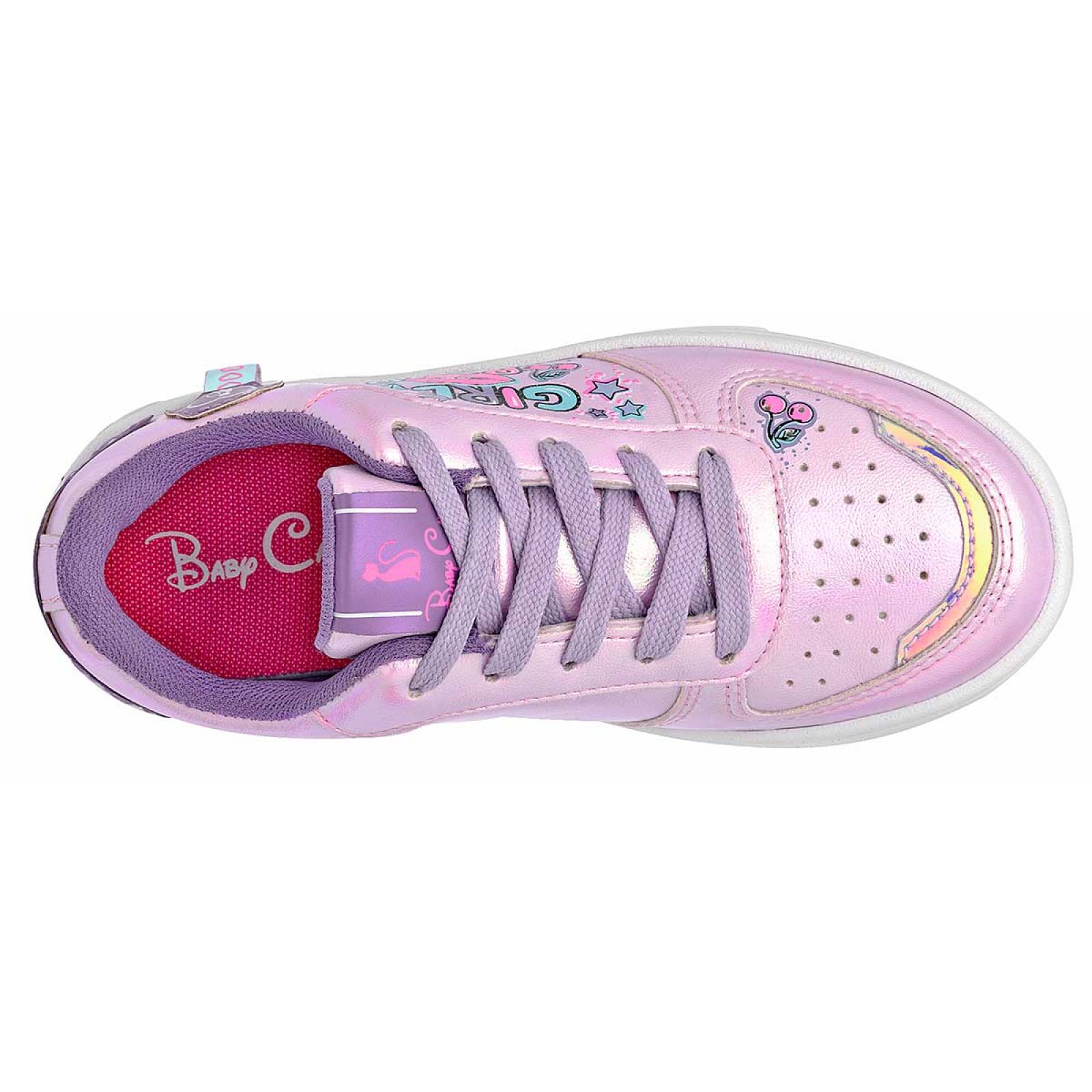 TENIS Baby cats GIRLPOWER Color Lila PARA Niña Tx5