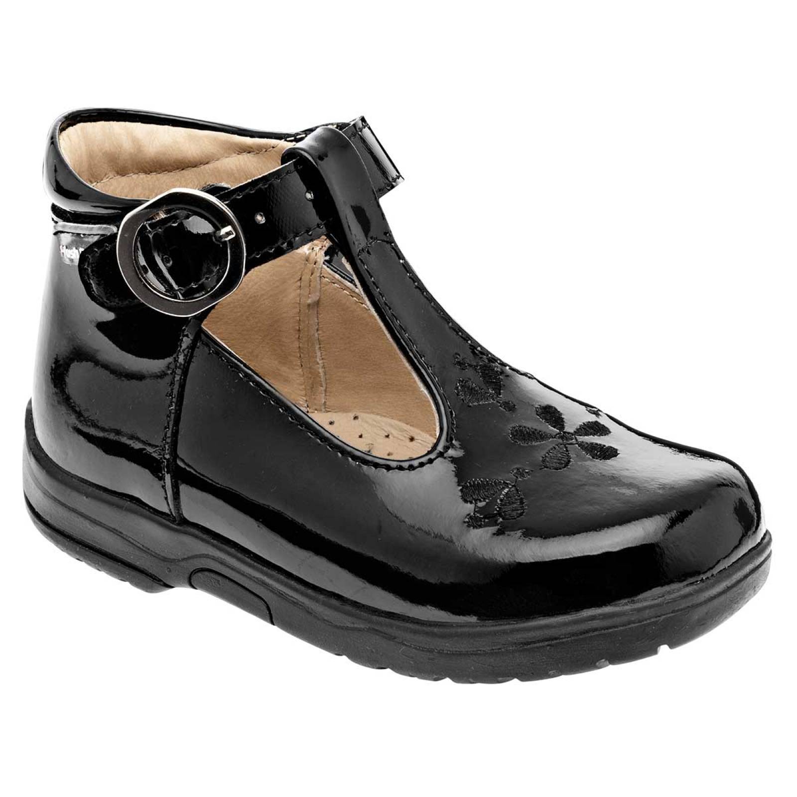 ZAPATO CASUAL Hush puppies kids HP01317 Color Negro PARA Niña Tx5
