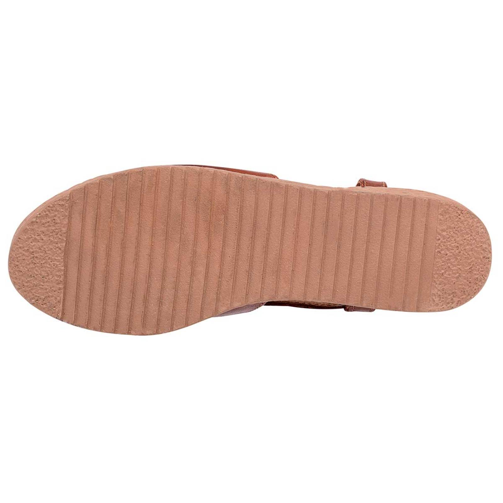 SANDALIA ARTESANAL Mora tierra 16310211 Color Cafe PARA Mujer Tx6