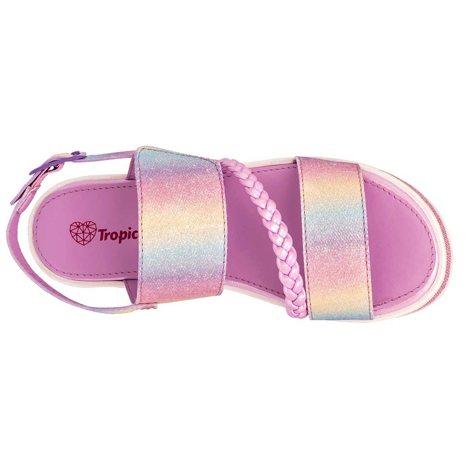 SANDALIA CON HEBILLA Tropicana 25213 Color Multicolor PARA Mujer Tx6