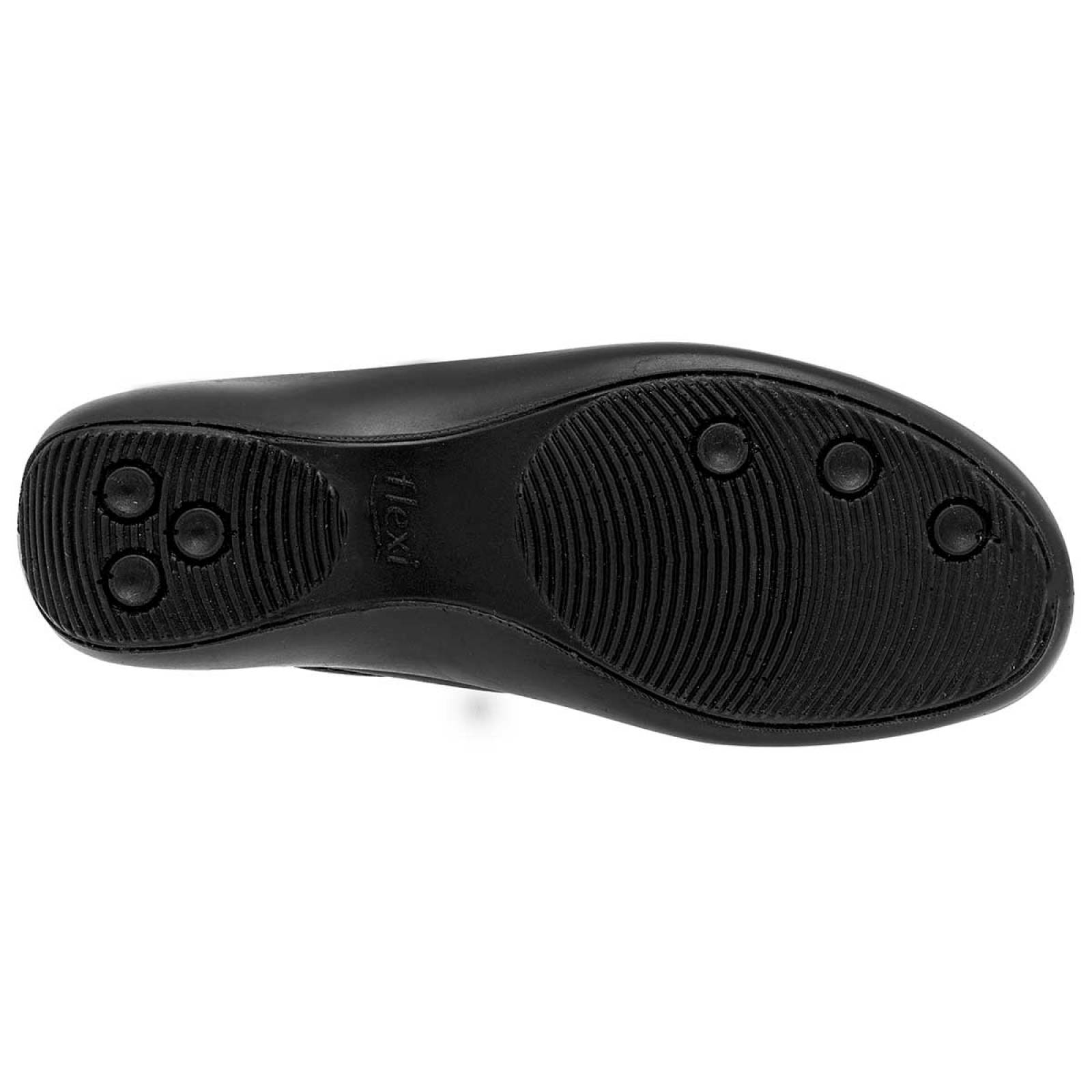 ZAPATO ZUECO Flexi 51726 Color Negro PARA Mujer Tx6