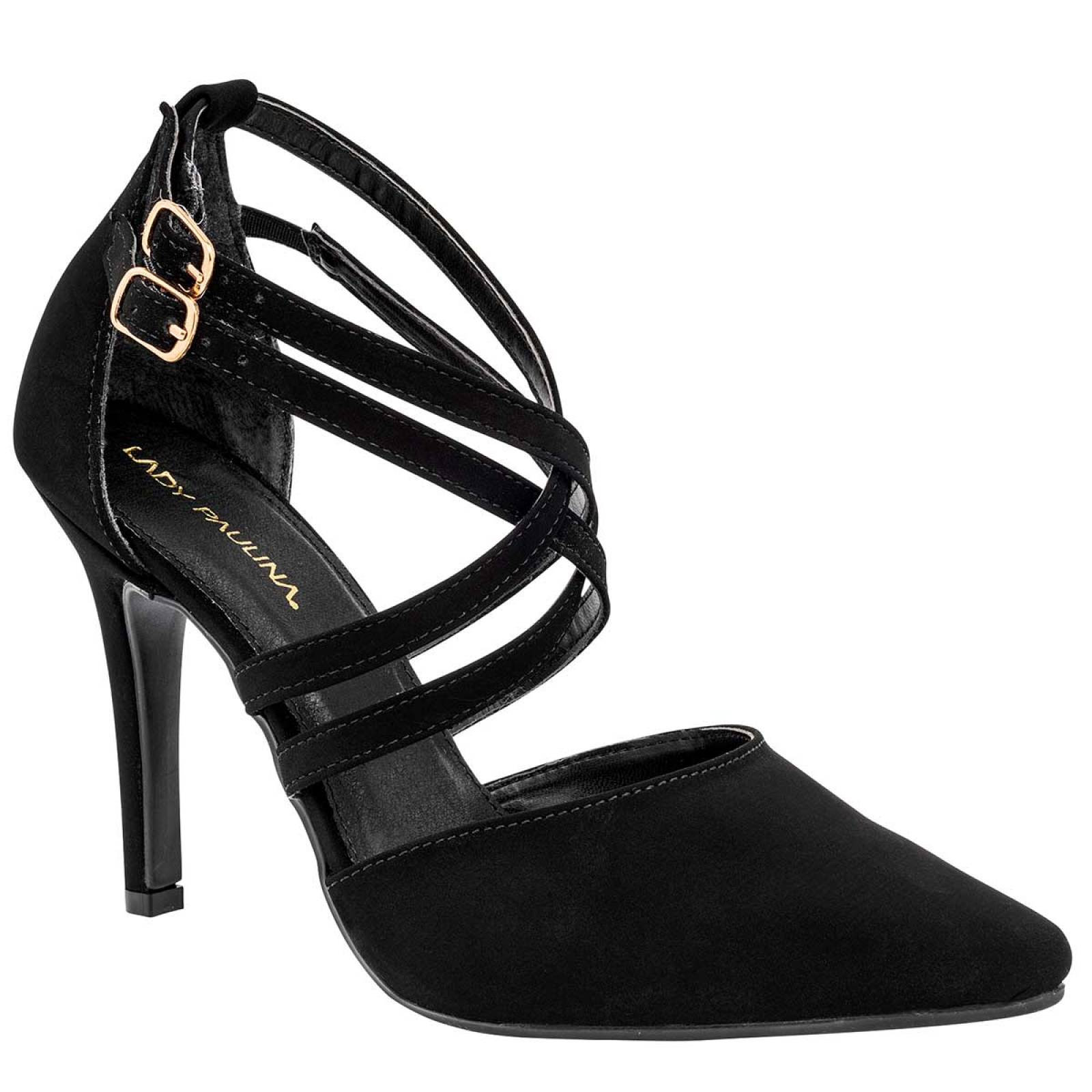 ZAPATILLA CERRADA Lady paulina 25409 Color Negro PARA Mujer Tx6