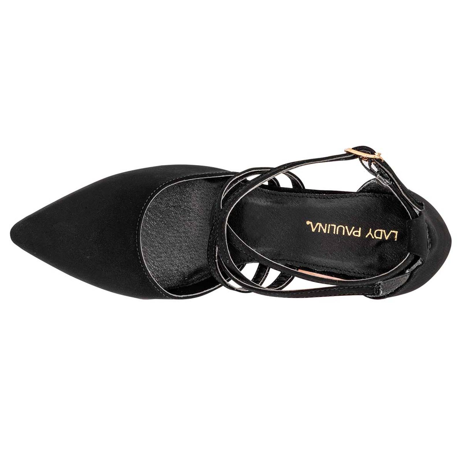 ZAPATILLA CERRADA Lady paulina 25409 Color Negro PARA Mujer Tx6