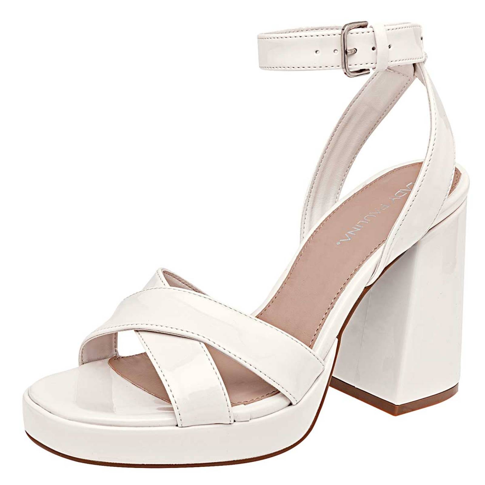 ZAPATILLA CON PULSERA Lady paulina 28001 Color LATTE PARA Mujer Tx6