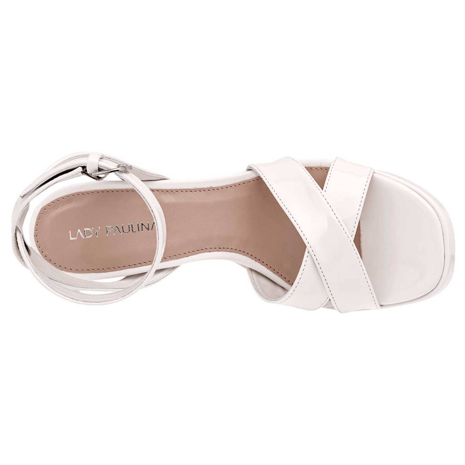 ZAPATILLA CON PULSERA Lady paulina 28001 Color LATTE PARA Mujer Tx6