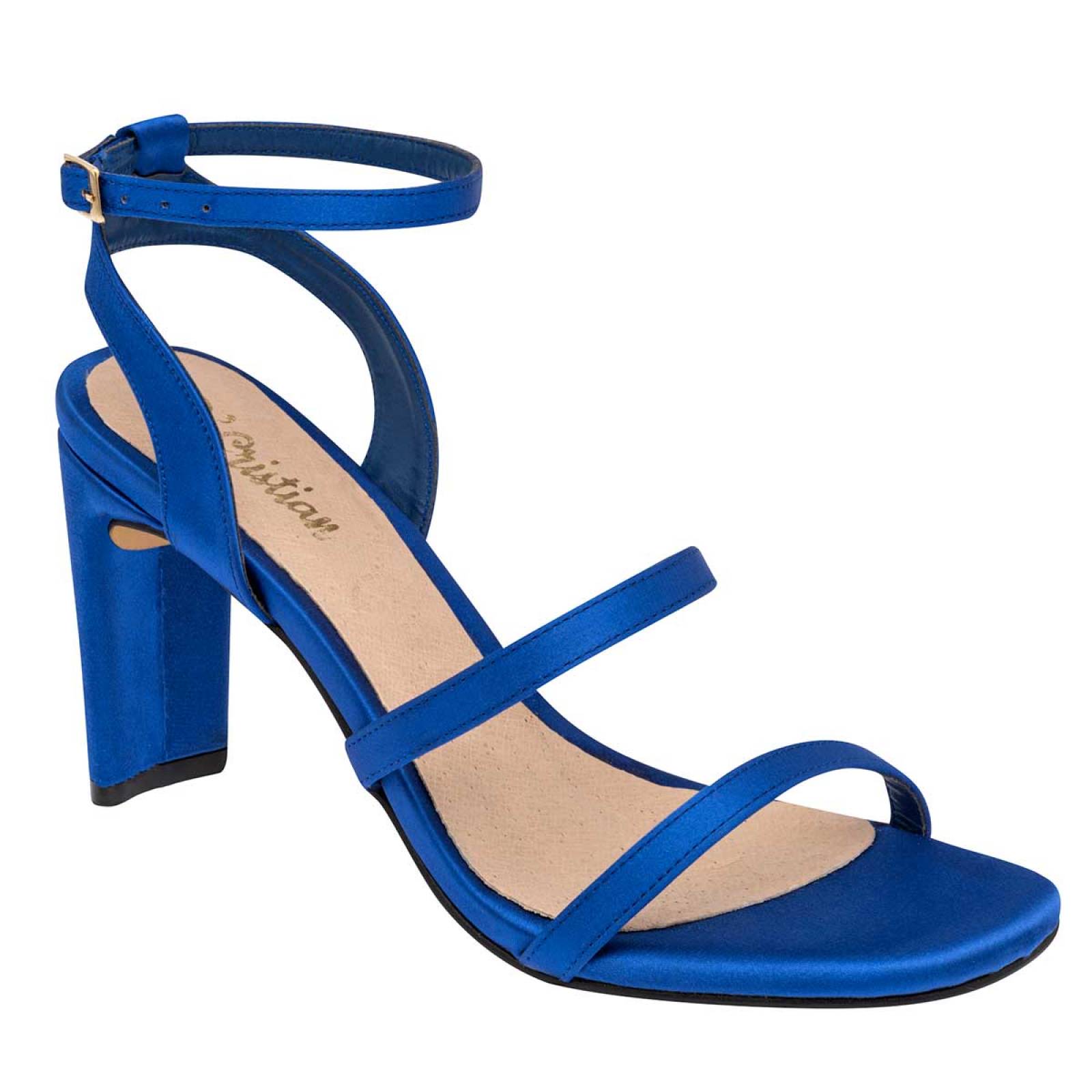 ZAPATILLA DE TIRILLAS Dcristian 1106 Color Azul PARA Mujer Tx6