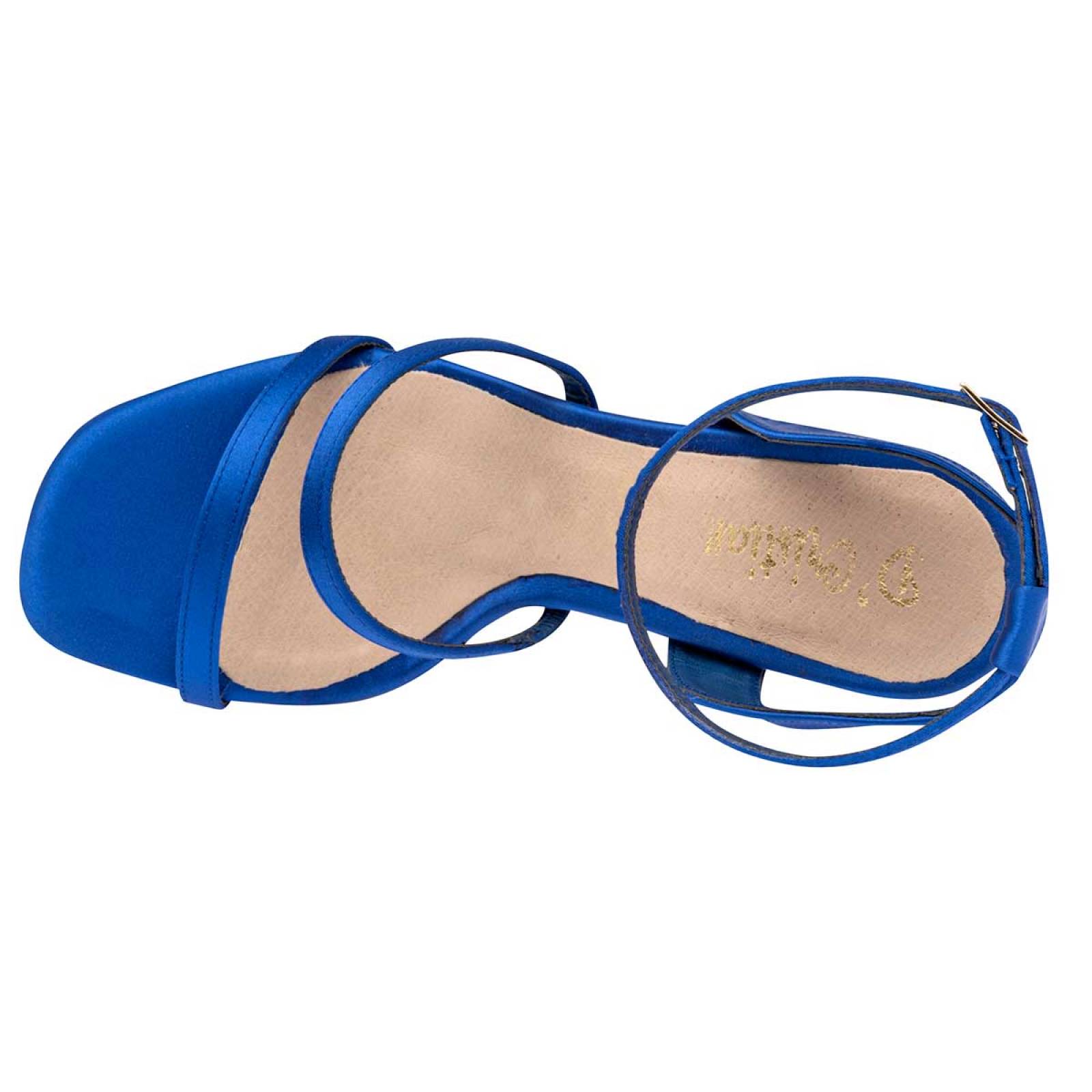ZAPATILLA DE TIRILLAS Dcristian 1106 Color Azul PARA Mujer Tx6