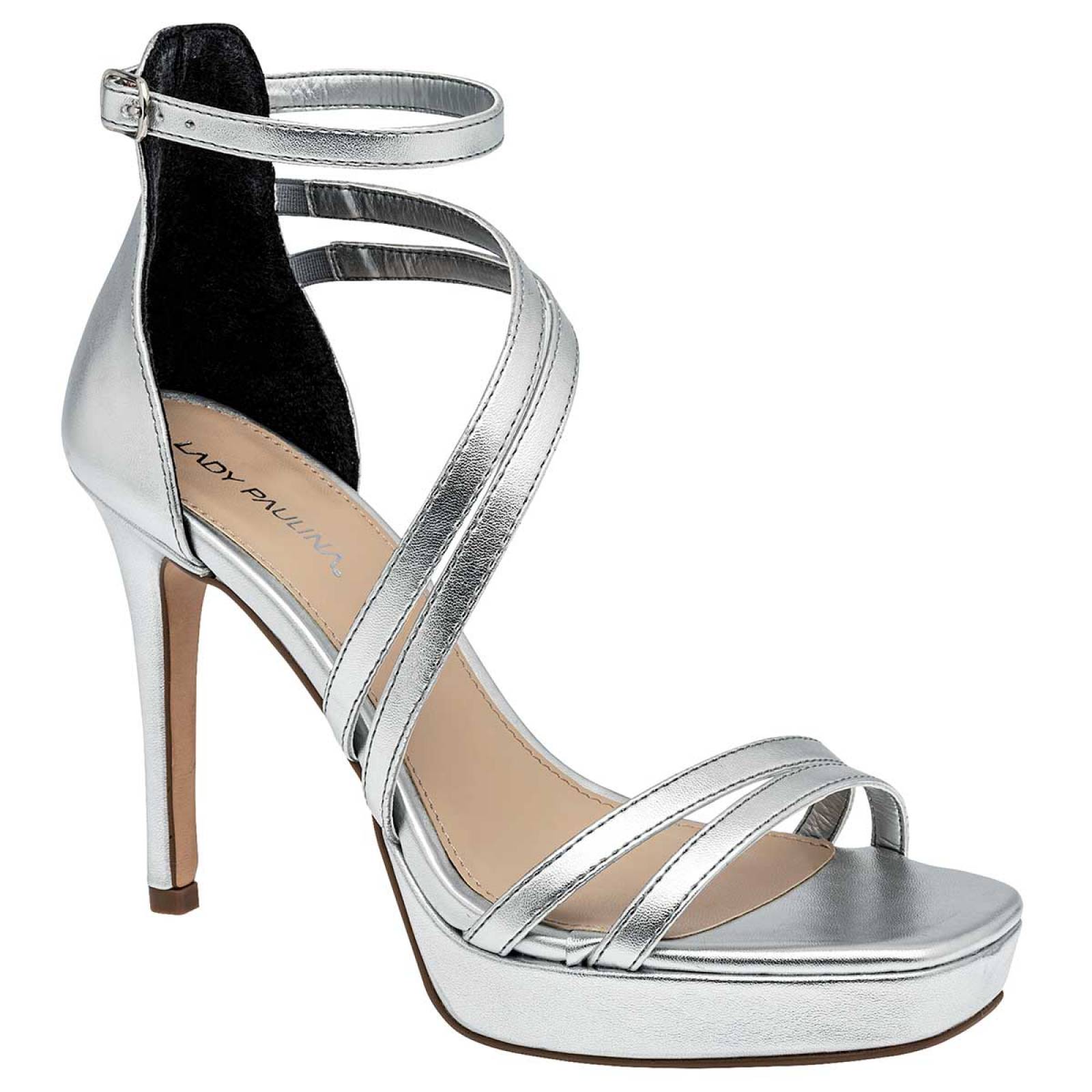 ZAPATILLA DE TIRILLAS Lady paulina 26202 Color Gris PARA Mujer Tx6