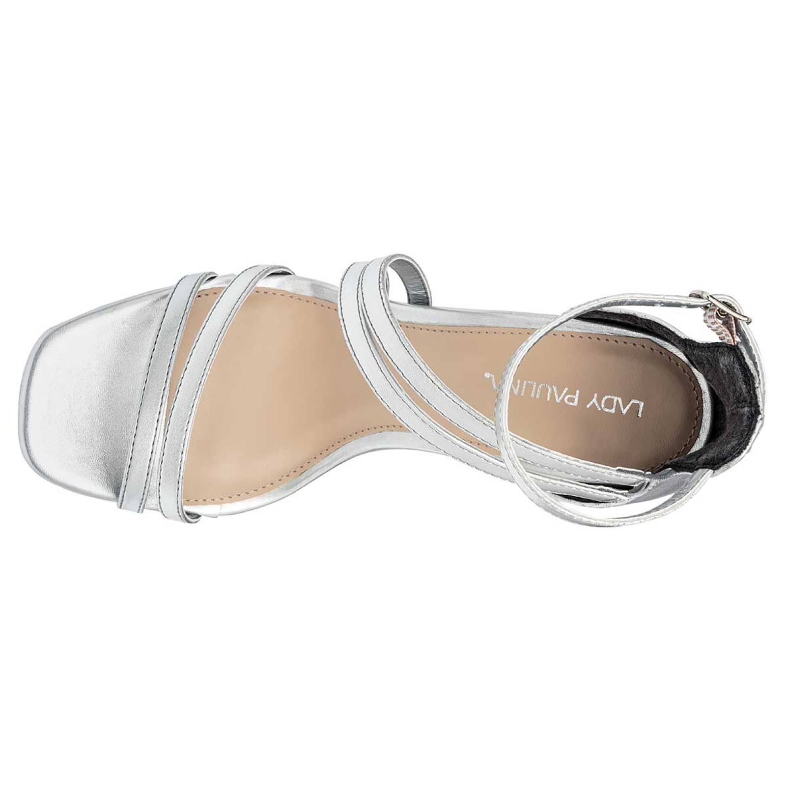 ZAPATILLA DE TIRILLAS Lady paulina 26202 Color Gris PARA Mujer Tx6