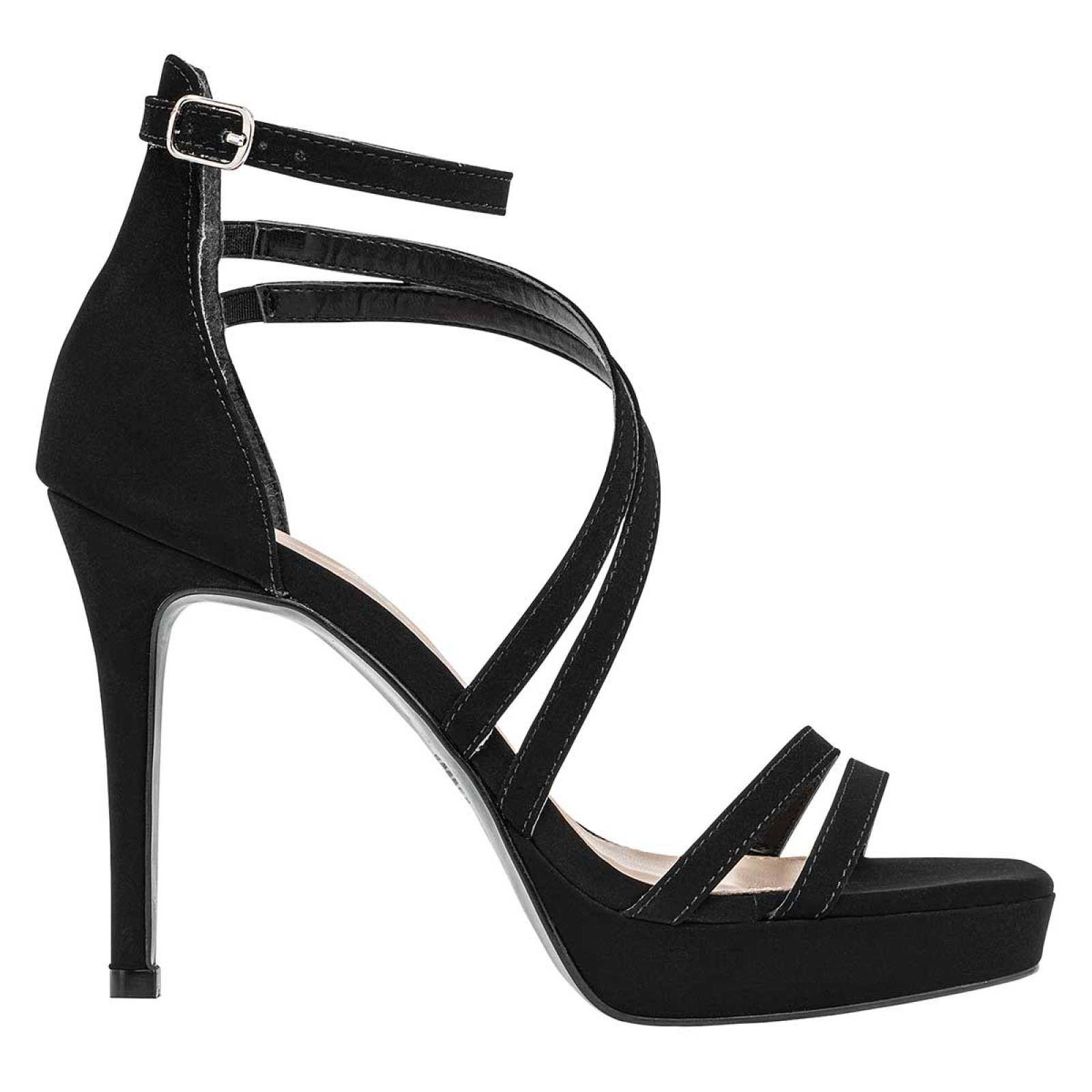 ZAPATILLA DE TIRILLAS Lady paulina 26202 Color Negro PARA Mujer Tx6