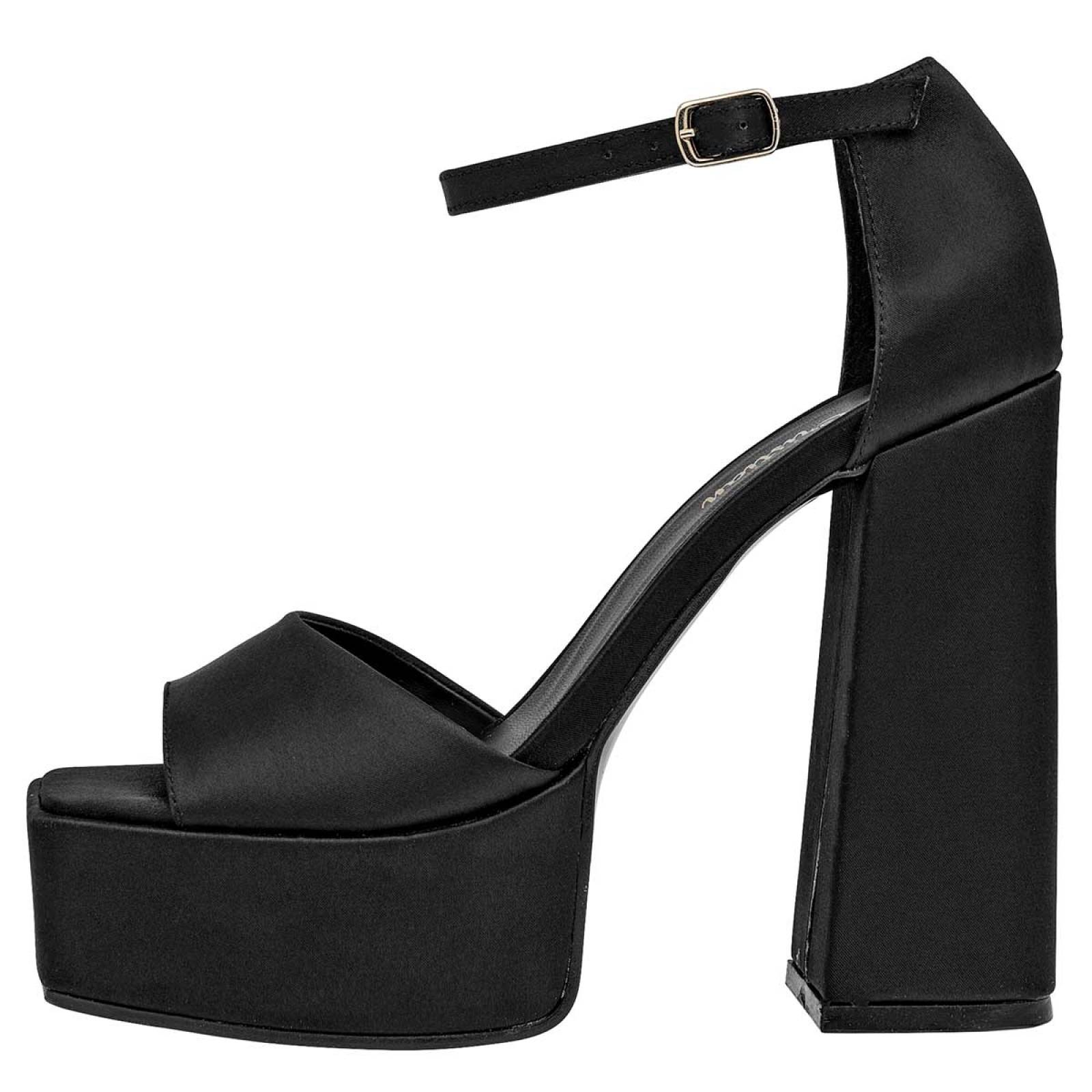 ZAPATILLA PUNTA CUADRADA Dcristian 1112 Color Negro PARA Mujer Tx6