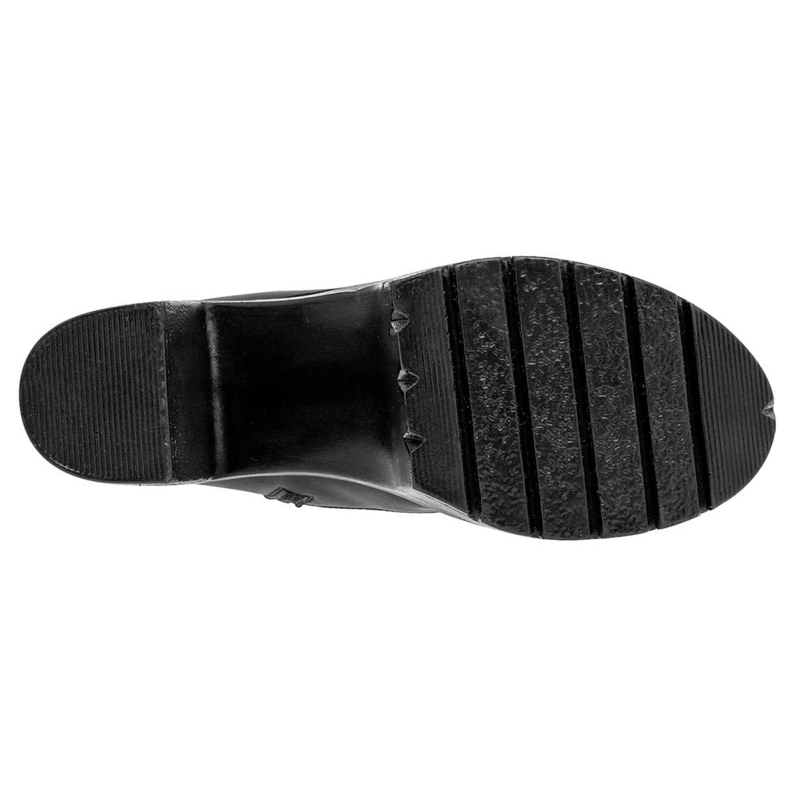 BOTA CHUNKY Mary cecy 016 Color Negro PARA Mujer Tx6