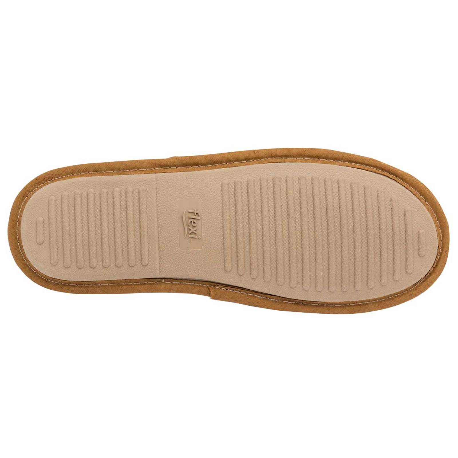 PANTUNFLA ZUECA Flexi PANTUFLAC Color Beige PARA Hombre Tx6