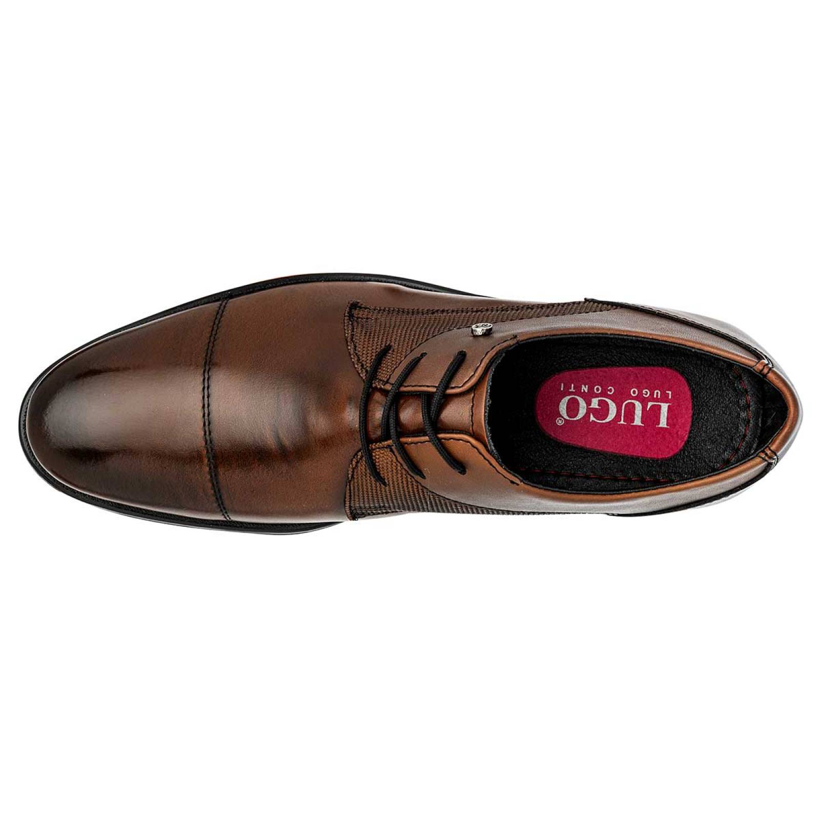 ZAPATO DE VESTIR Lugo conti 9M2083 Color CAMEL PARA Hombre Tx6