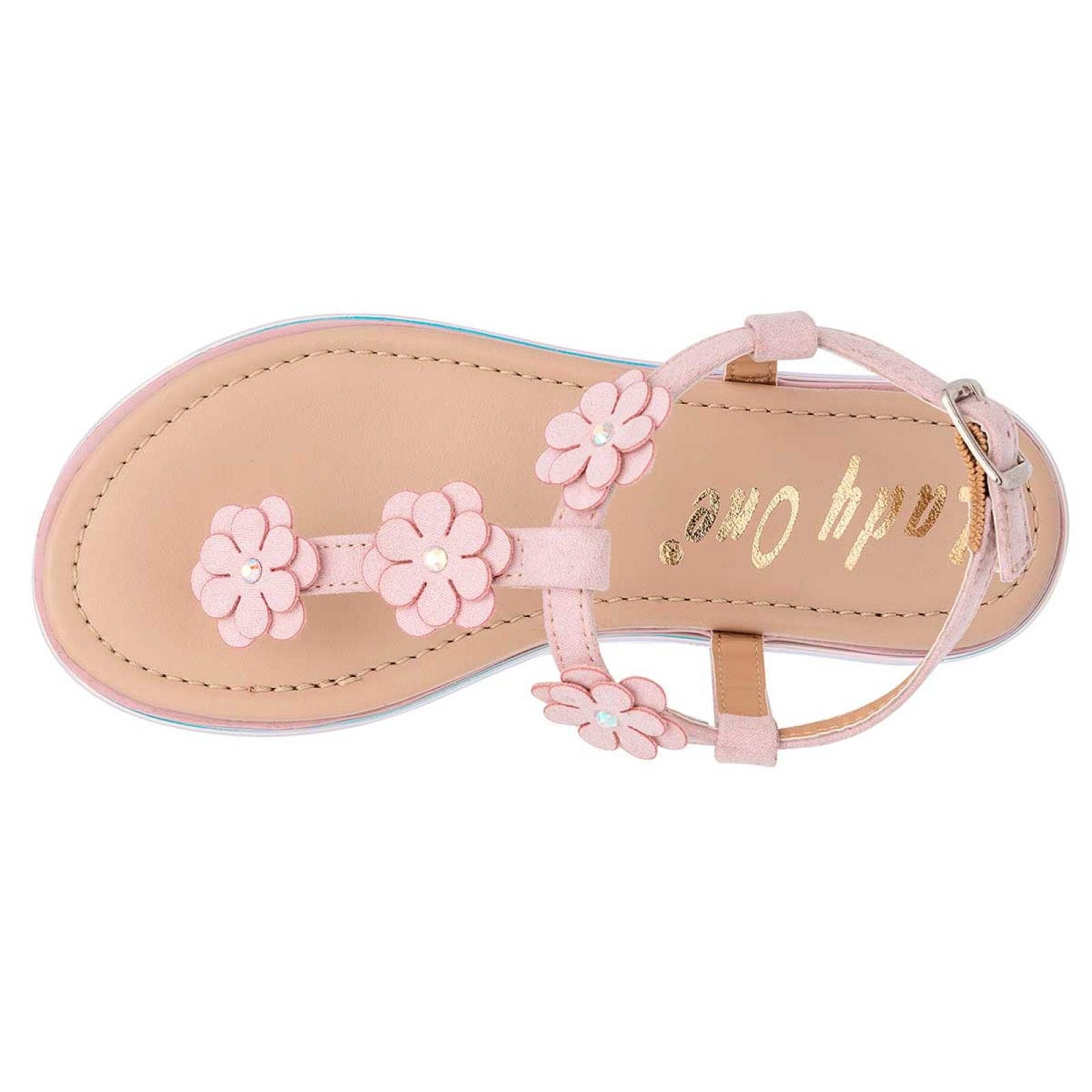 SANDALIA PATA DE GALLO Lady one TU1942 Color Rosa PARA Niña Tx6