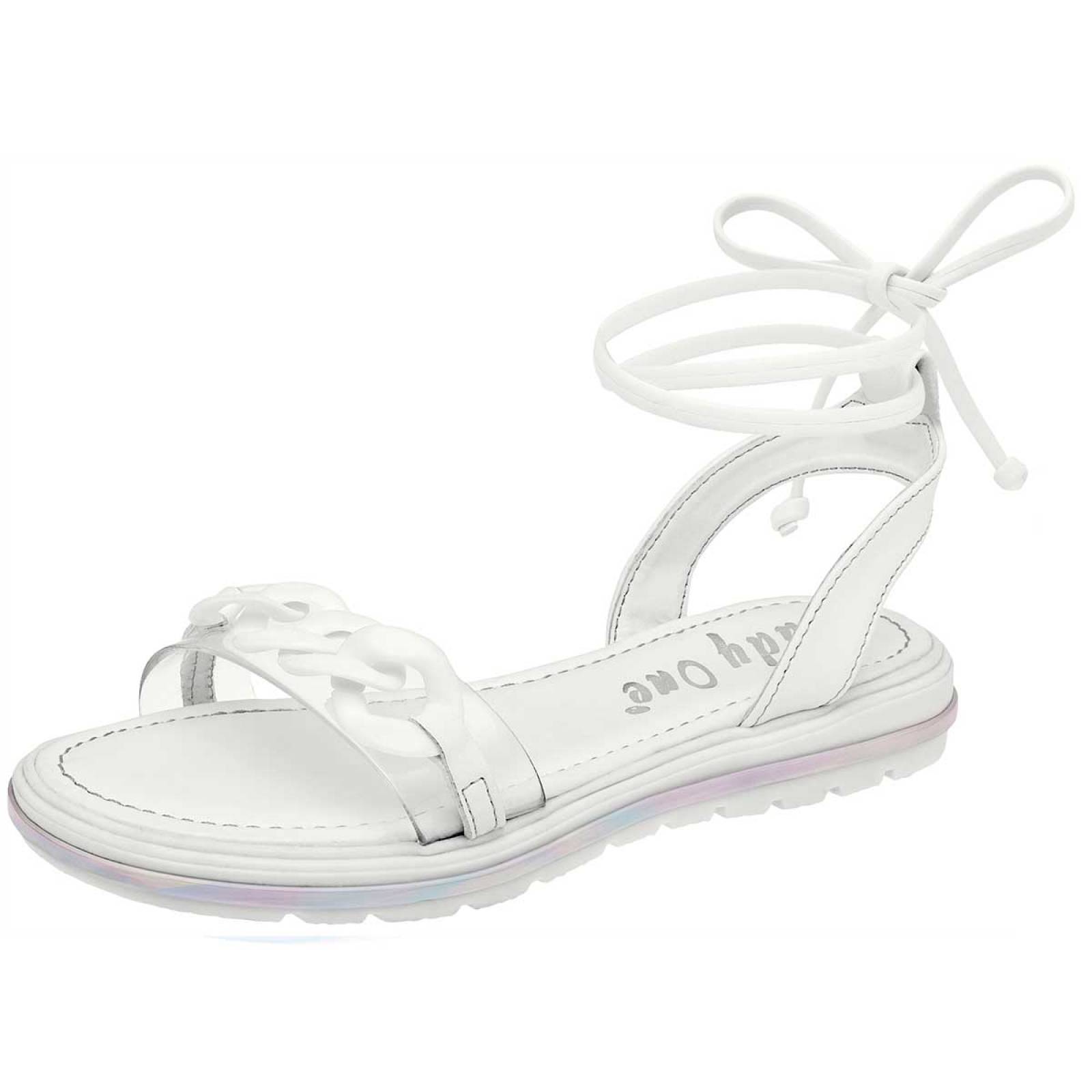 Sandalias Blancas Sandalias Romanas Para NiÃ±a SANDALIA ROMANA