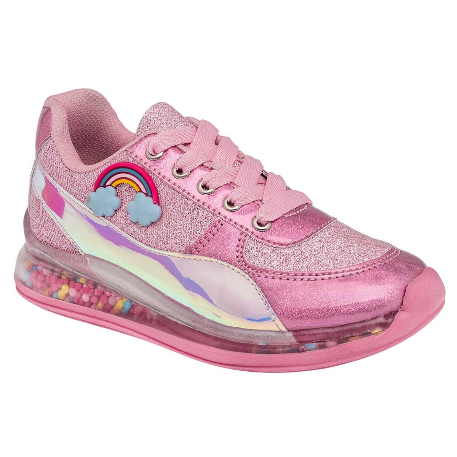 TENIS CASUAL Jovana 209 Color Rosa PARA Niña Tx6